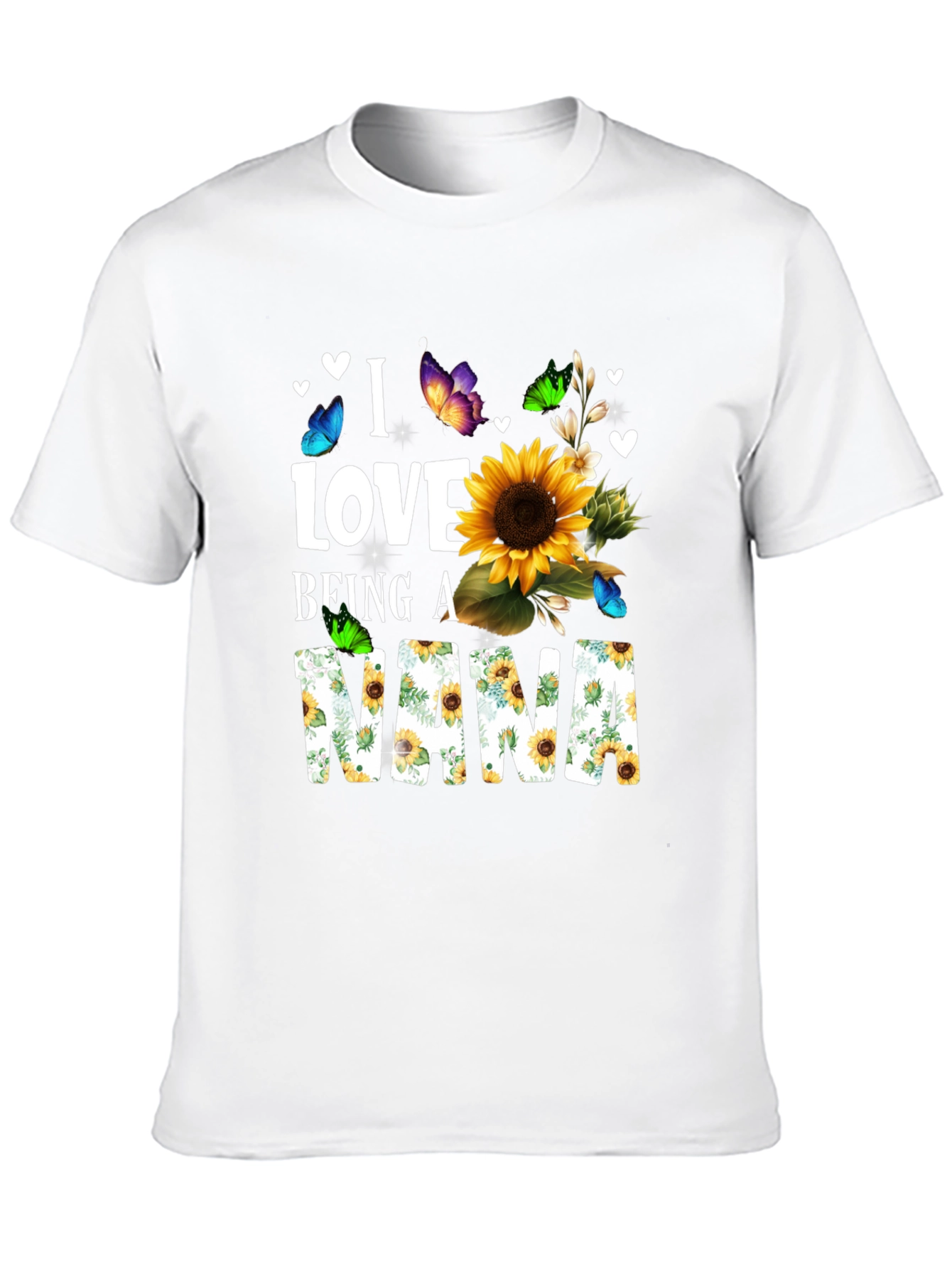 I Love Being a Nana Sunflower T-Shirt
