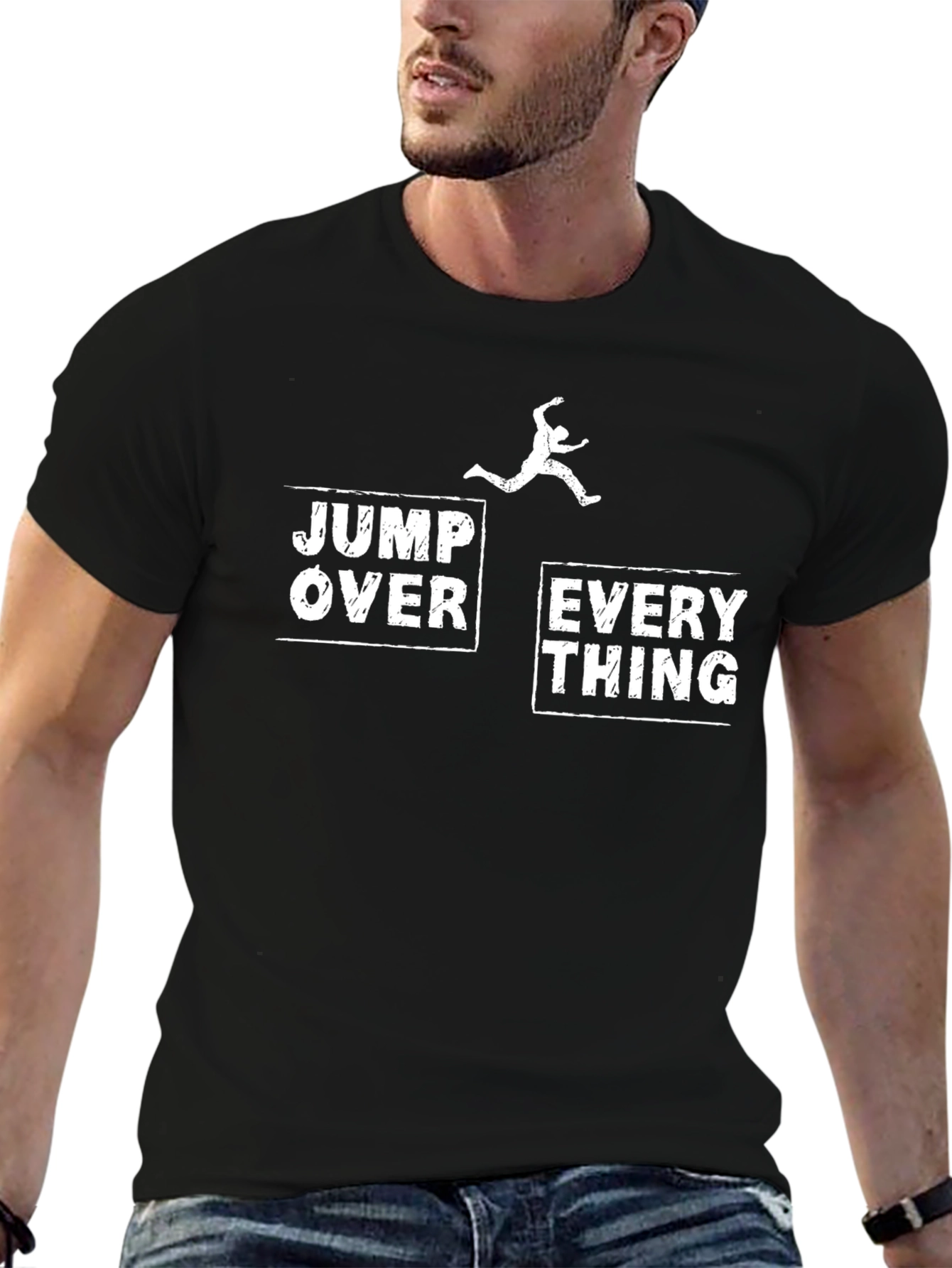 Jump Over Everything Graphic T-Shirt