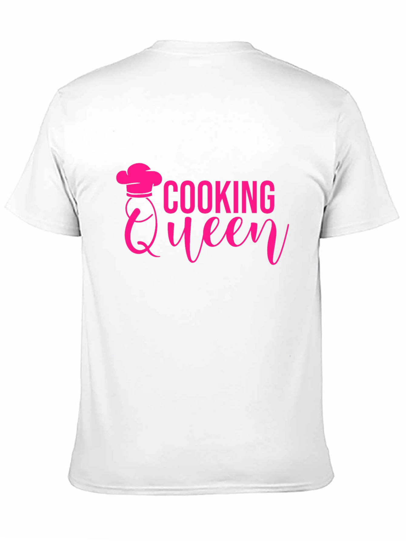 Cooking Queen Graphic Tee - Chef Hat Design