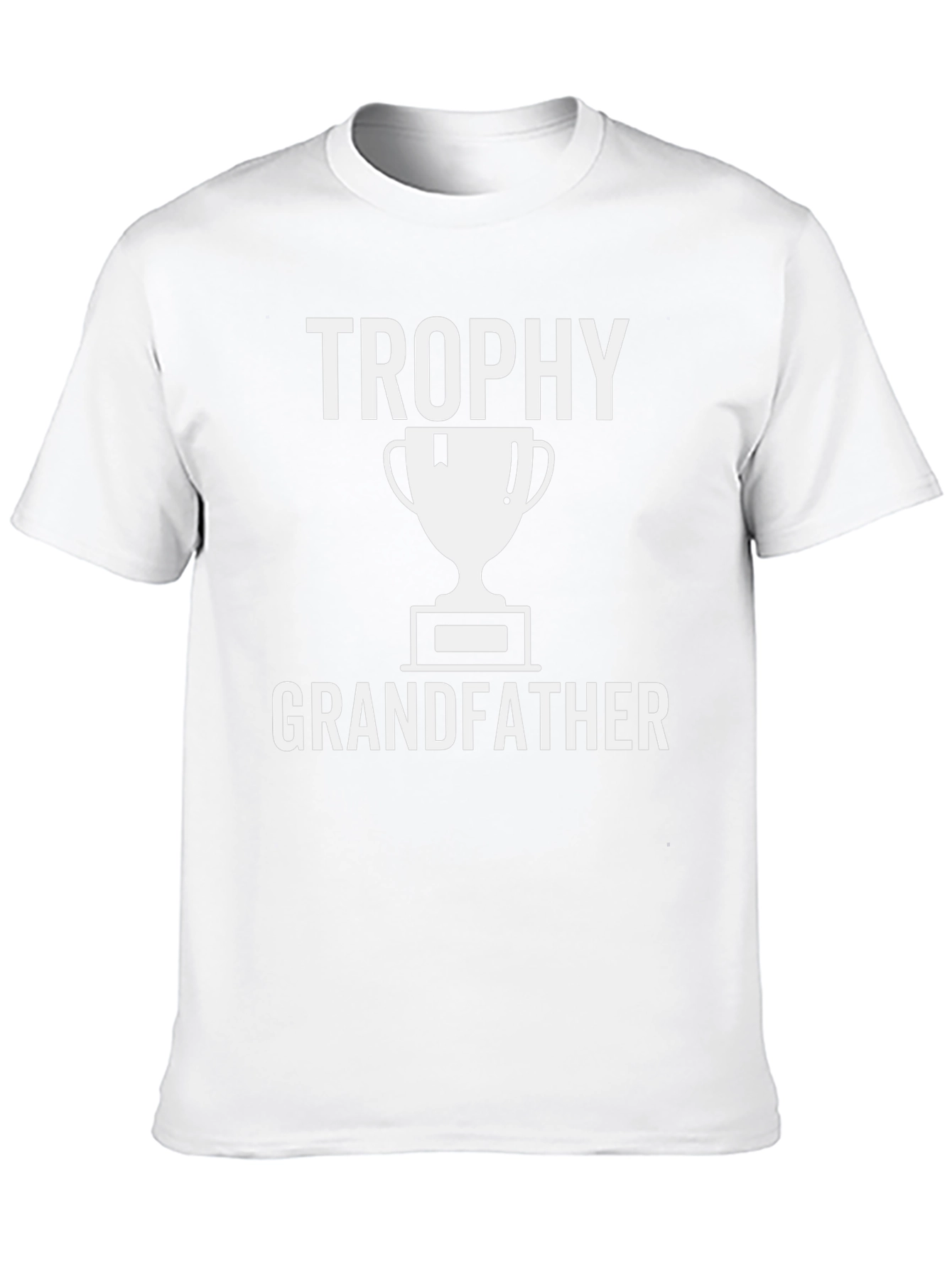 Trophy Grandfather Graphic T-Shirt - Black