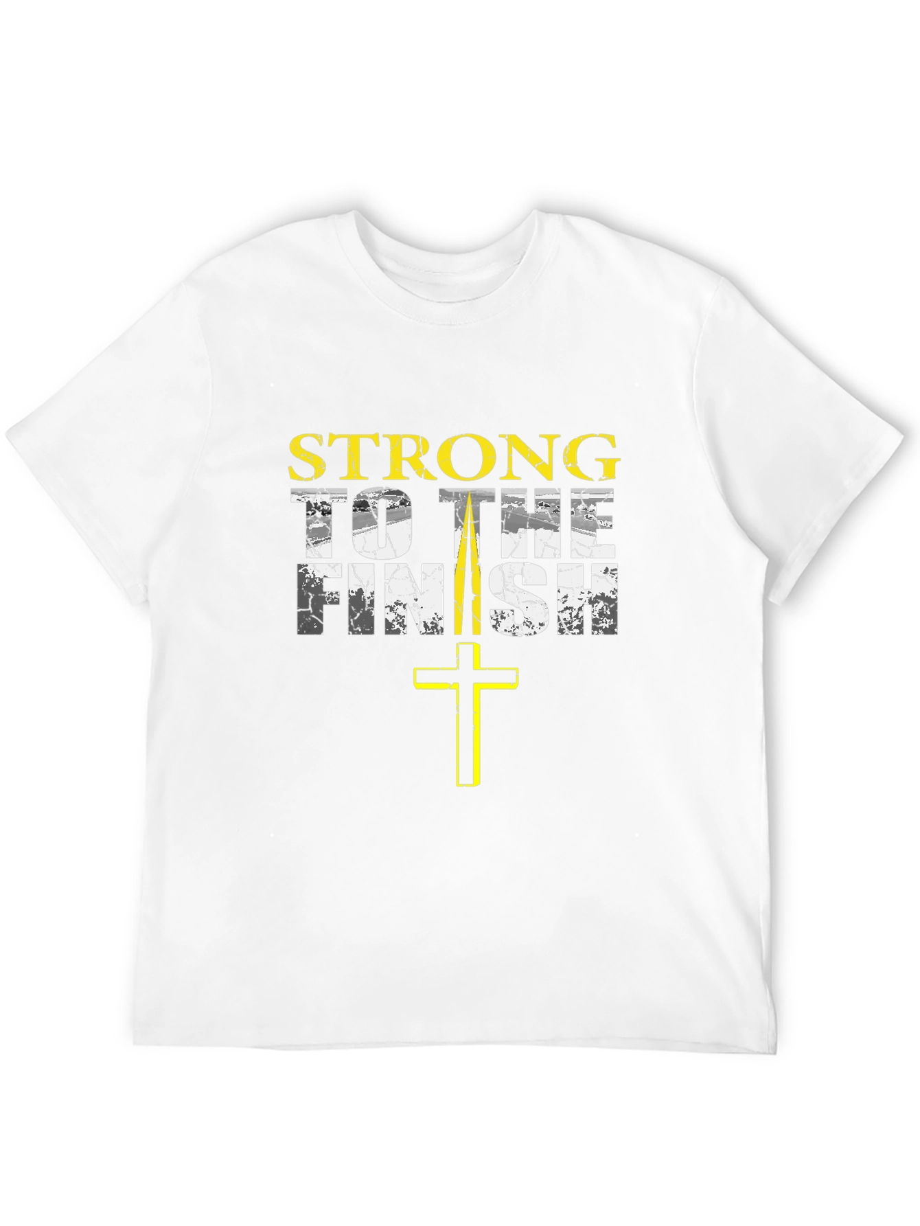 Strong to the Finish Christian T-Shirt