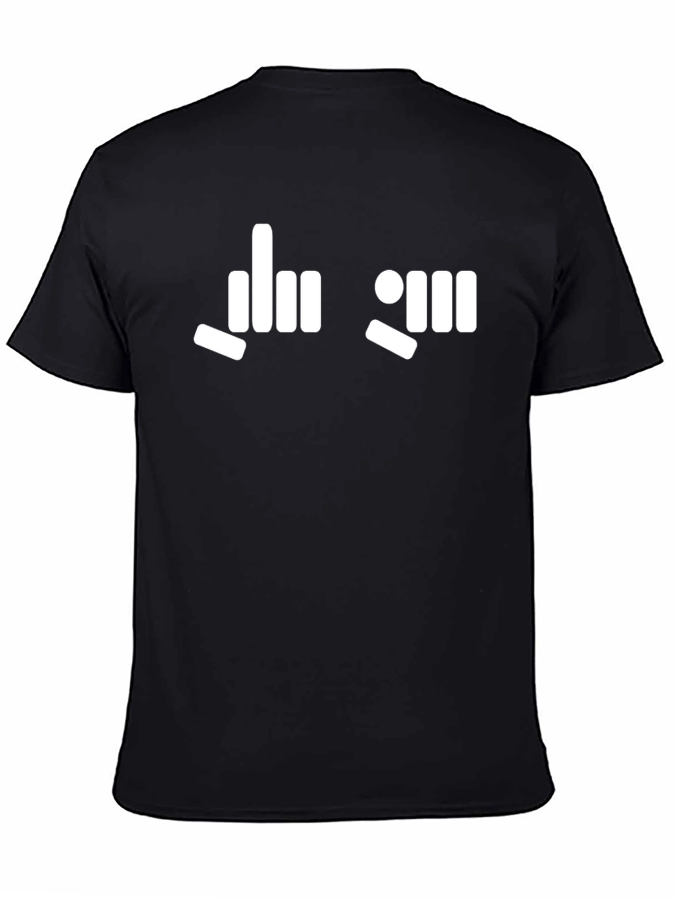 Funny Graphic T-Shirt - Rude Finger Gesture Design