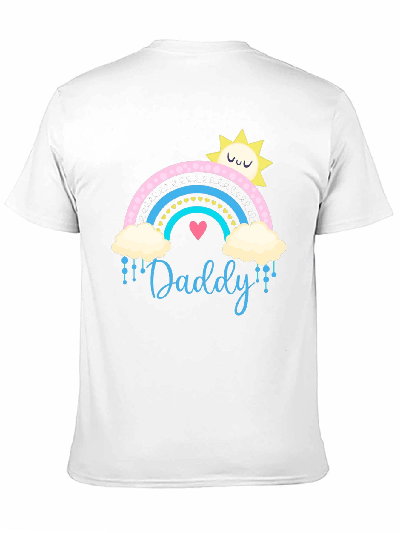 Daddy Rainbow T-Shirt - Cute Fathers Day Gift