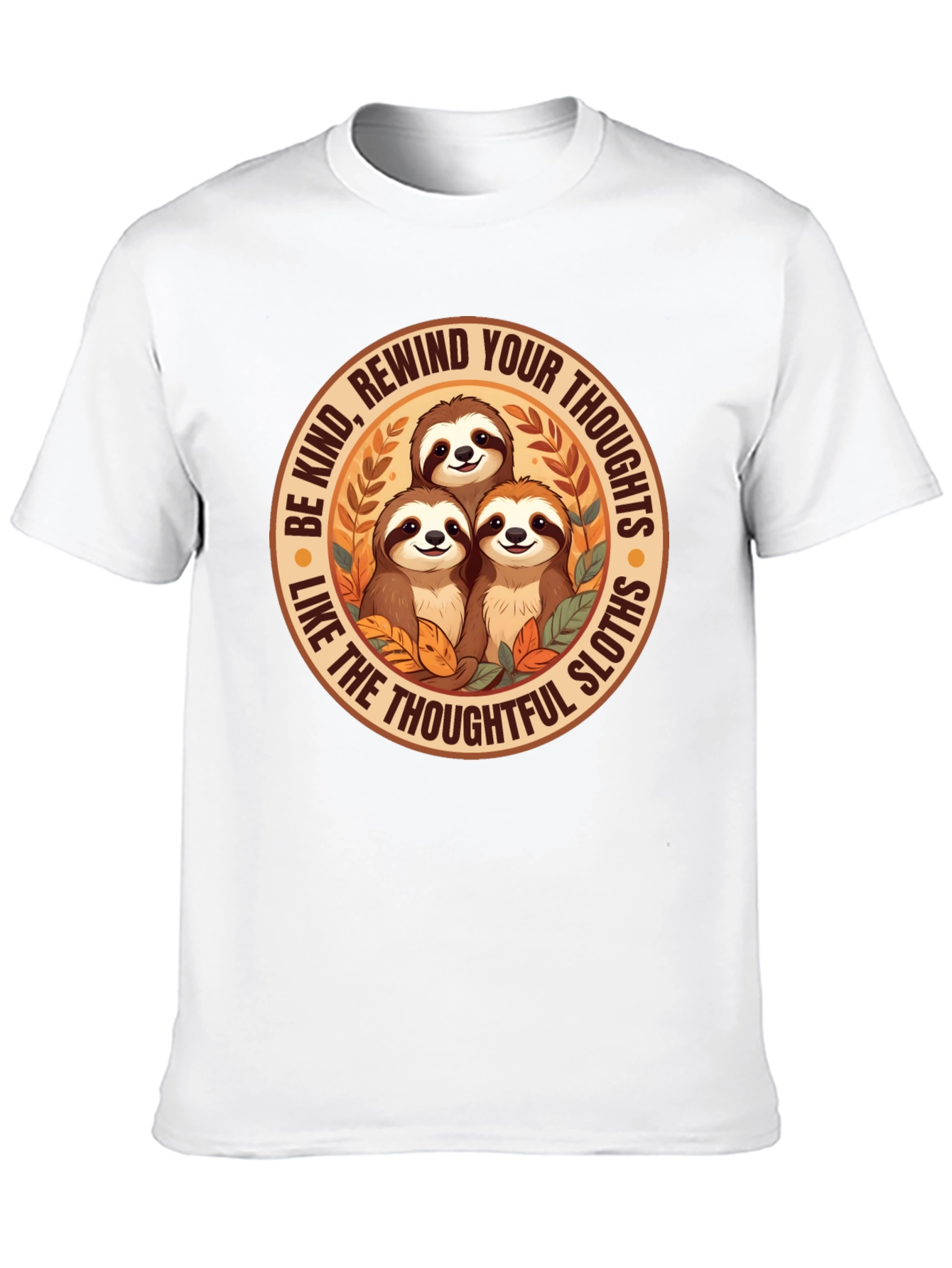 Be Kind Sloth Graphic Tee