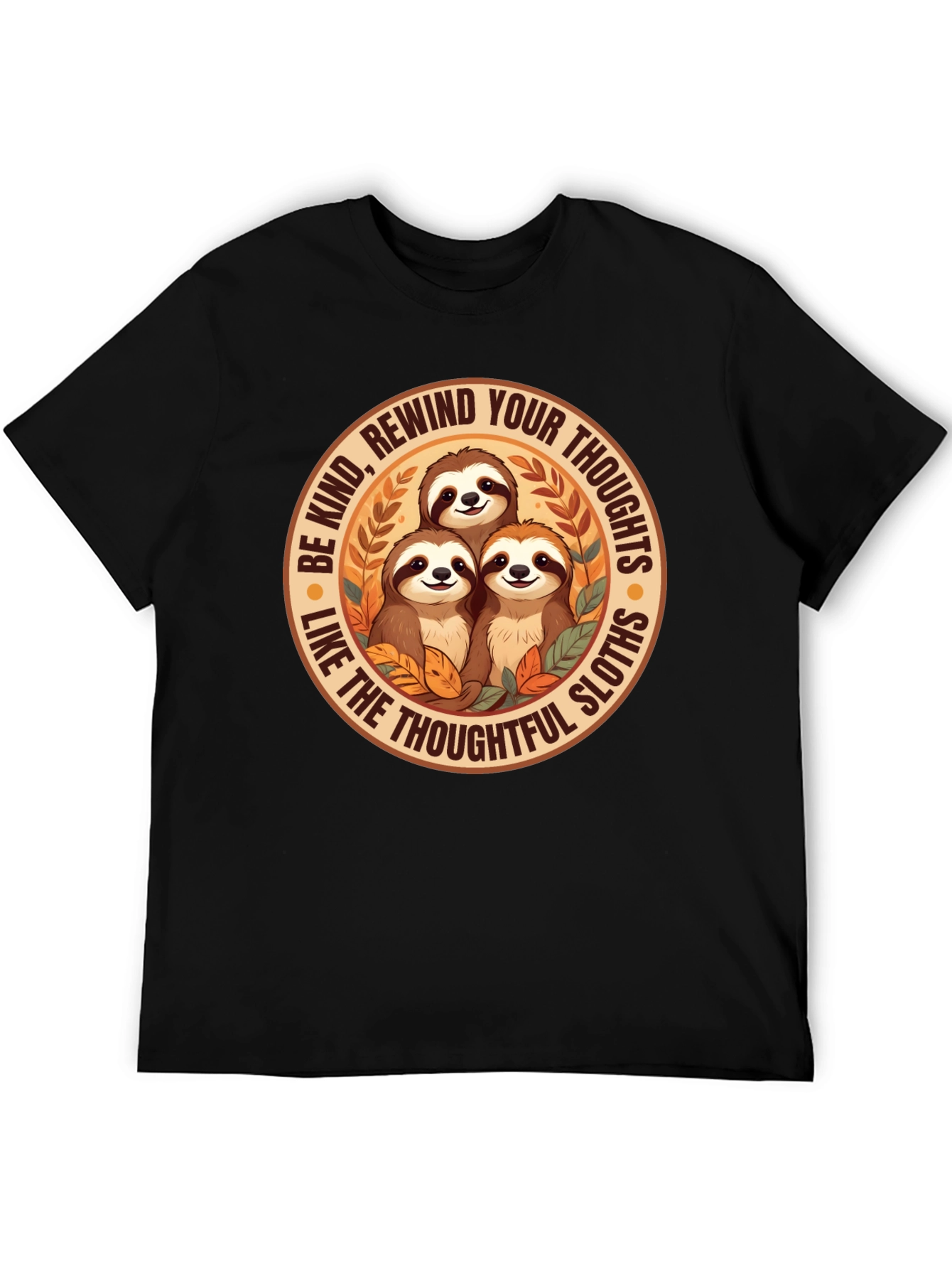 Be Kind Sloth Graphic Tee