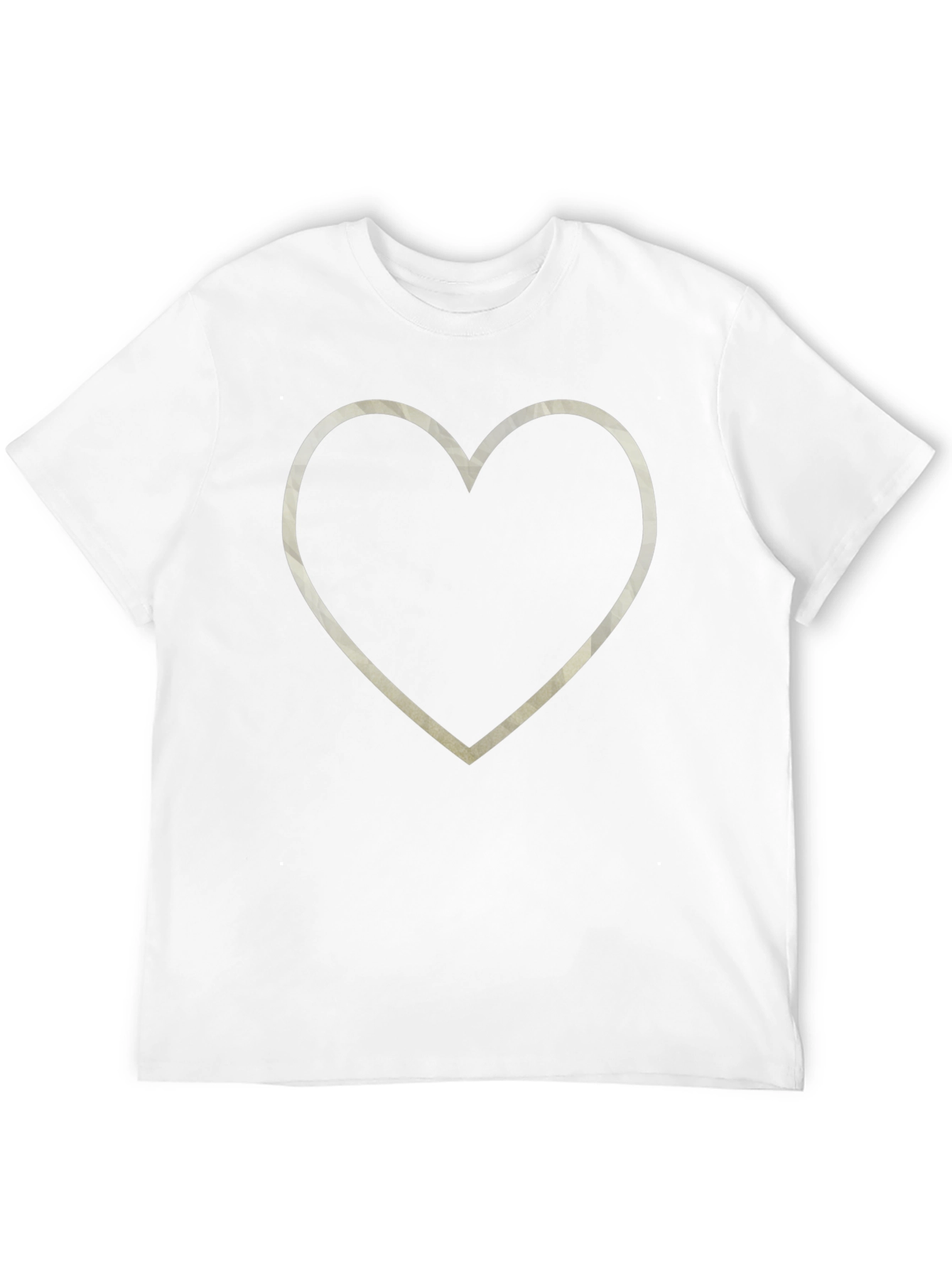 Heart Outline Graphic T-Shirt