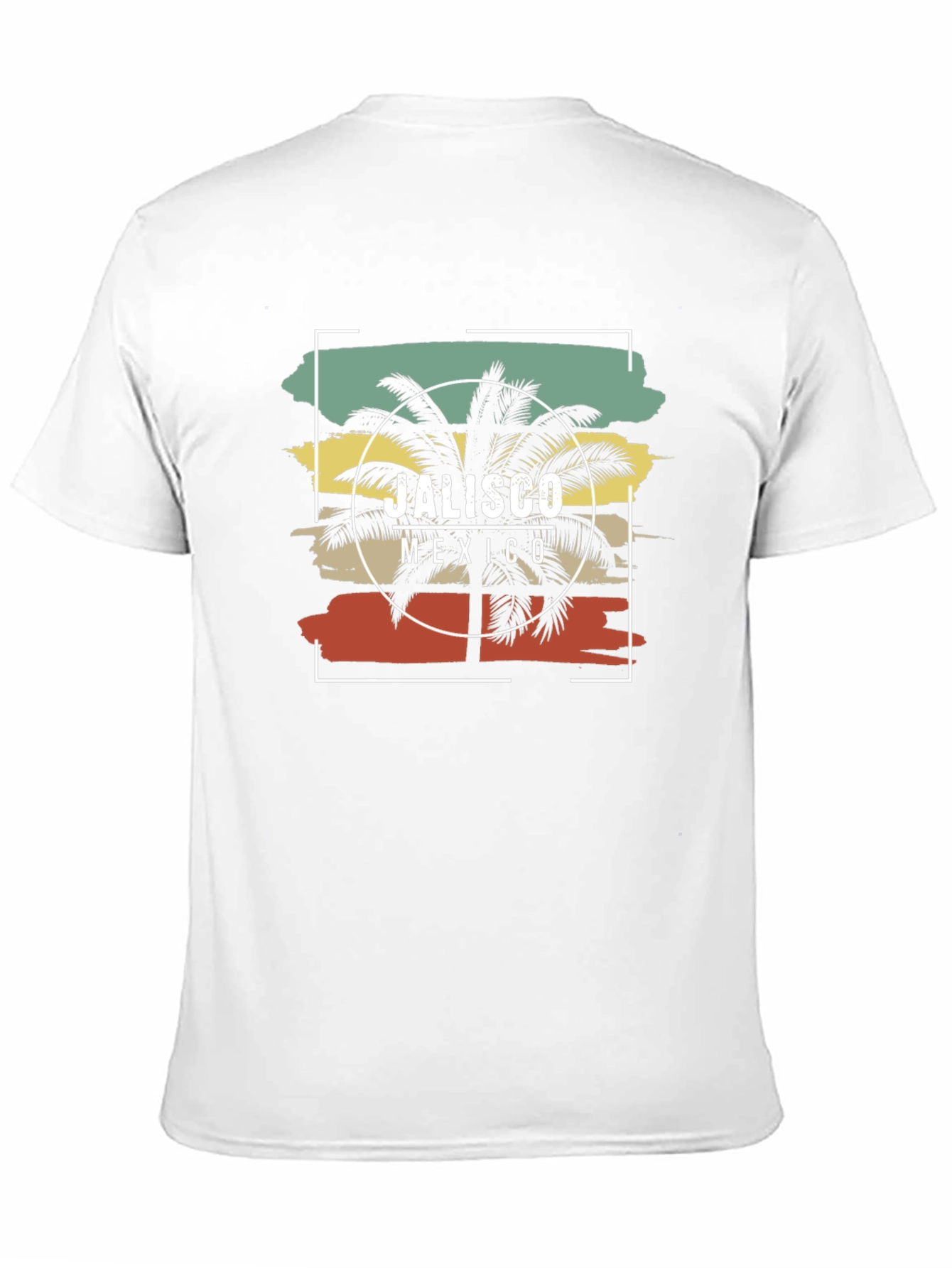 Jalisco Mexico Palm Tree Graphic Tee