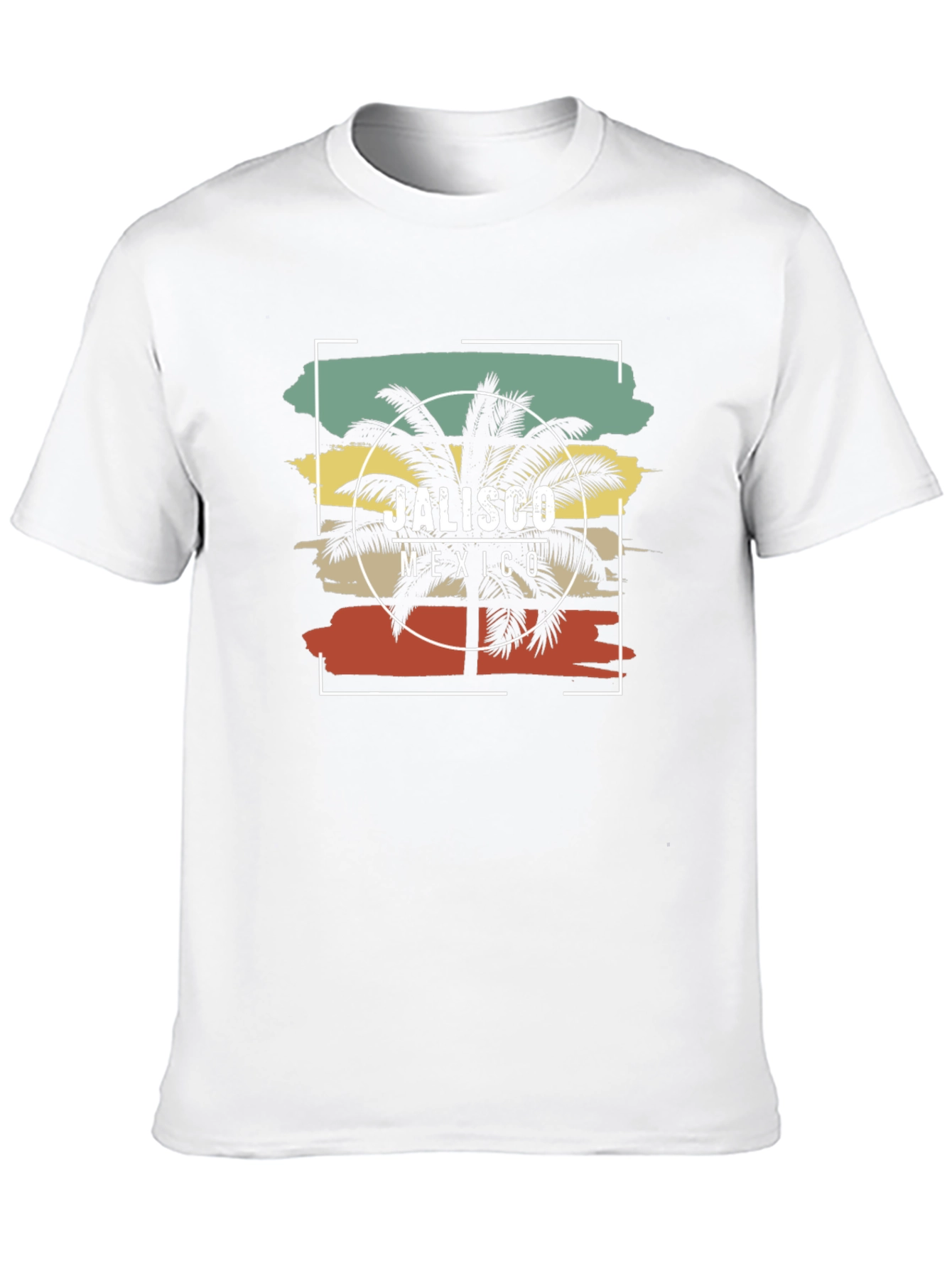 Jalisco Mexico Palm Tree Graphic Tee