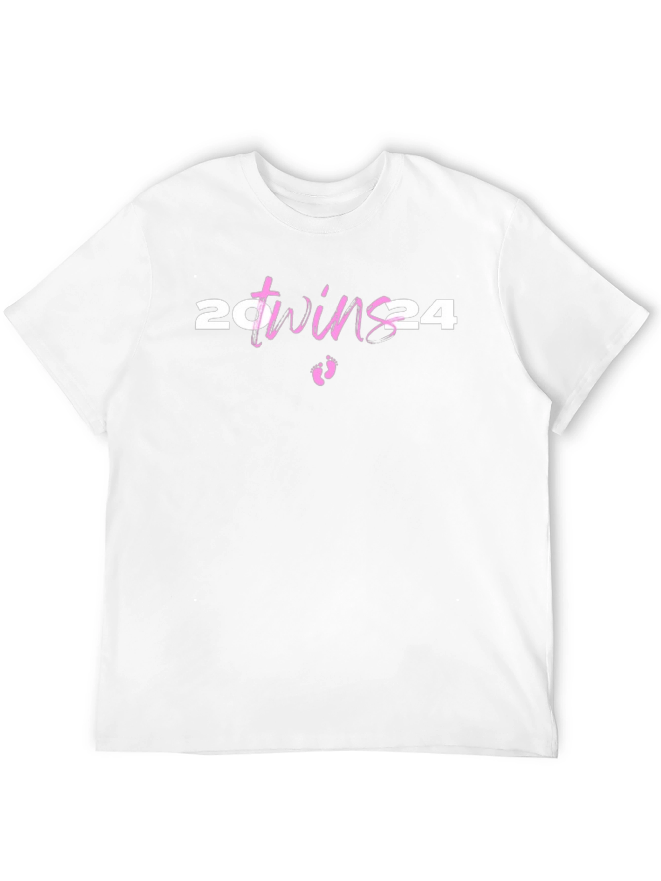 2024 Twins Baby Announcement T-Shirt
