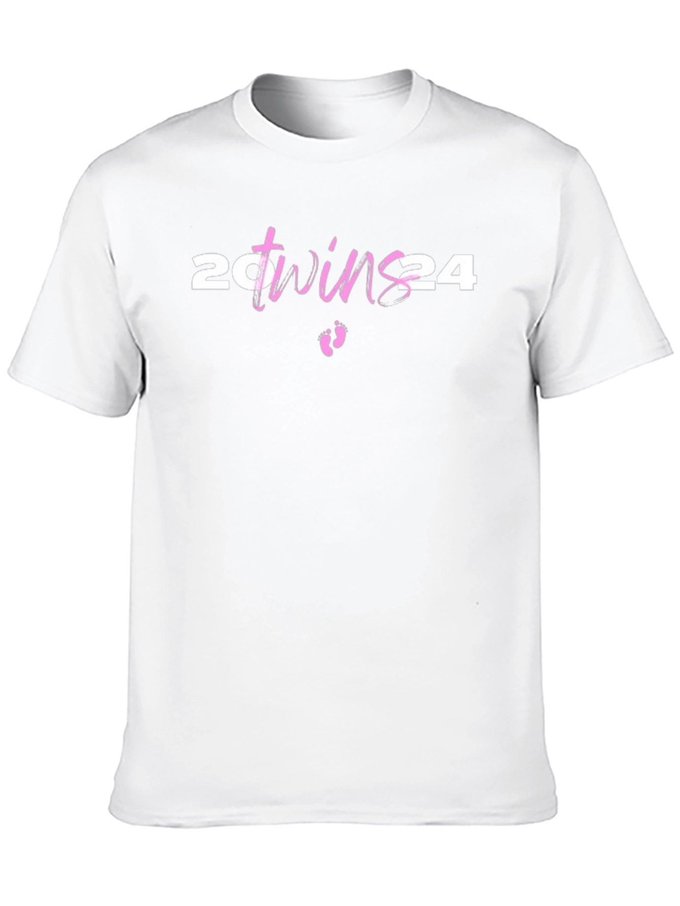 2024 Twins Baby Announcement T-Shirt