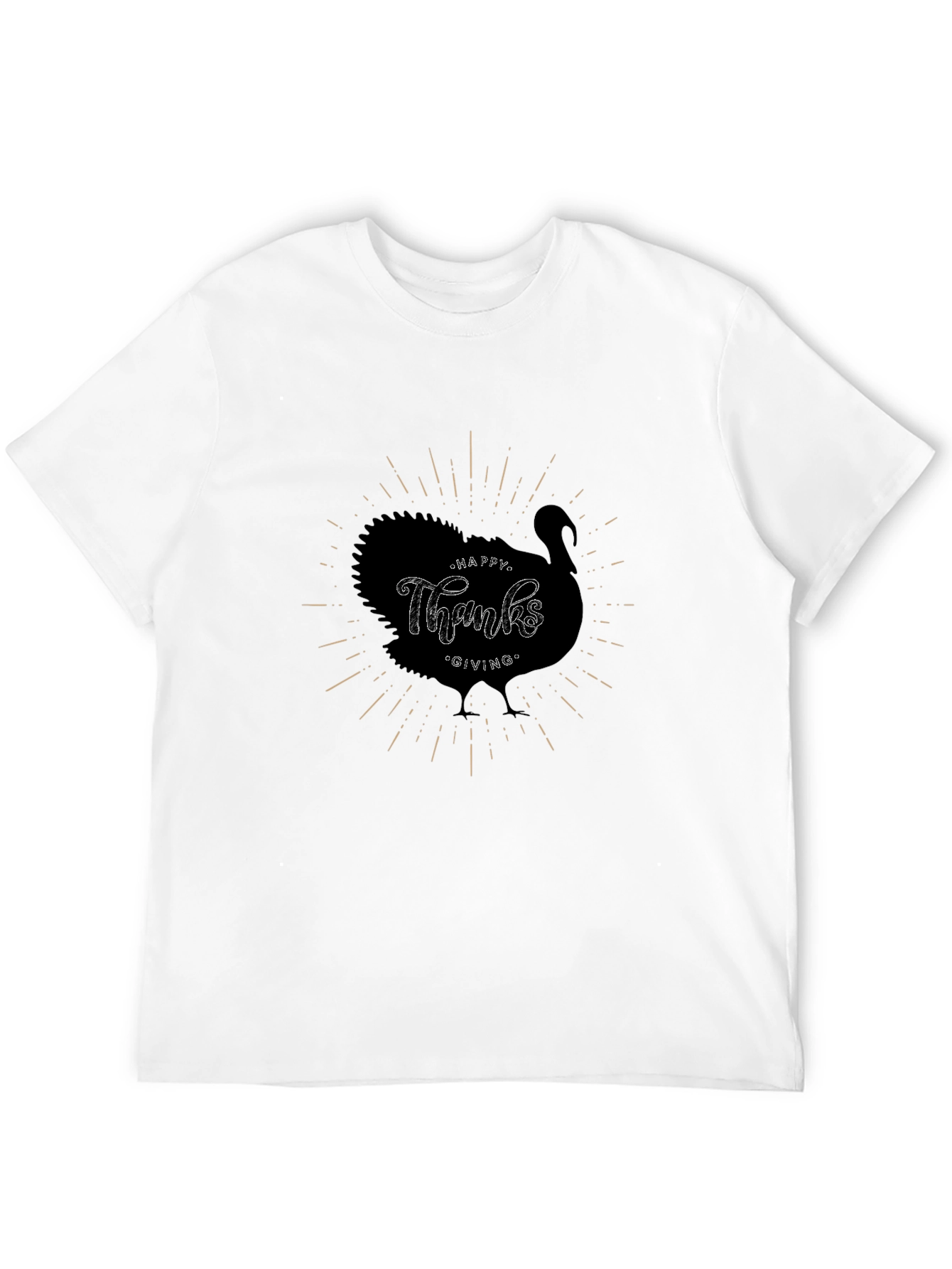 Thanksgiving Turkey Graphic T-Shirt