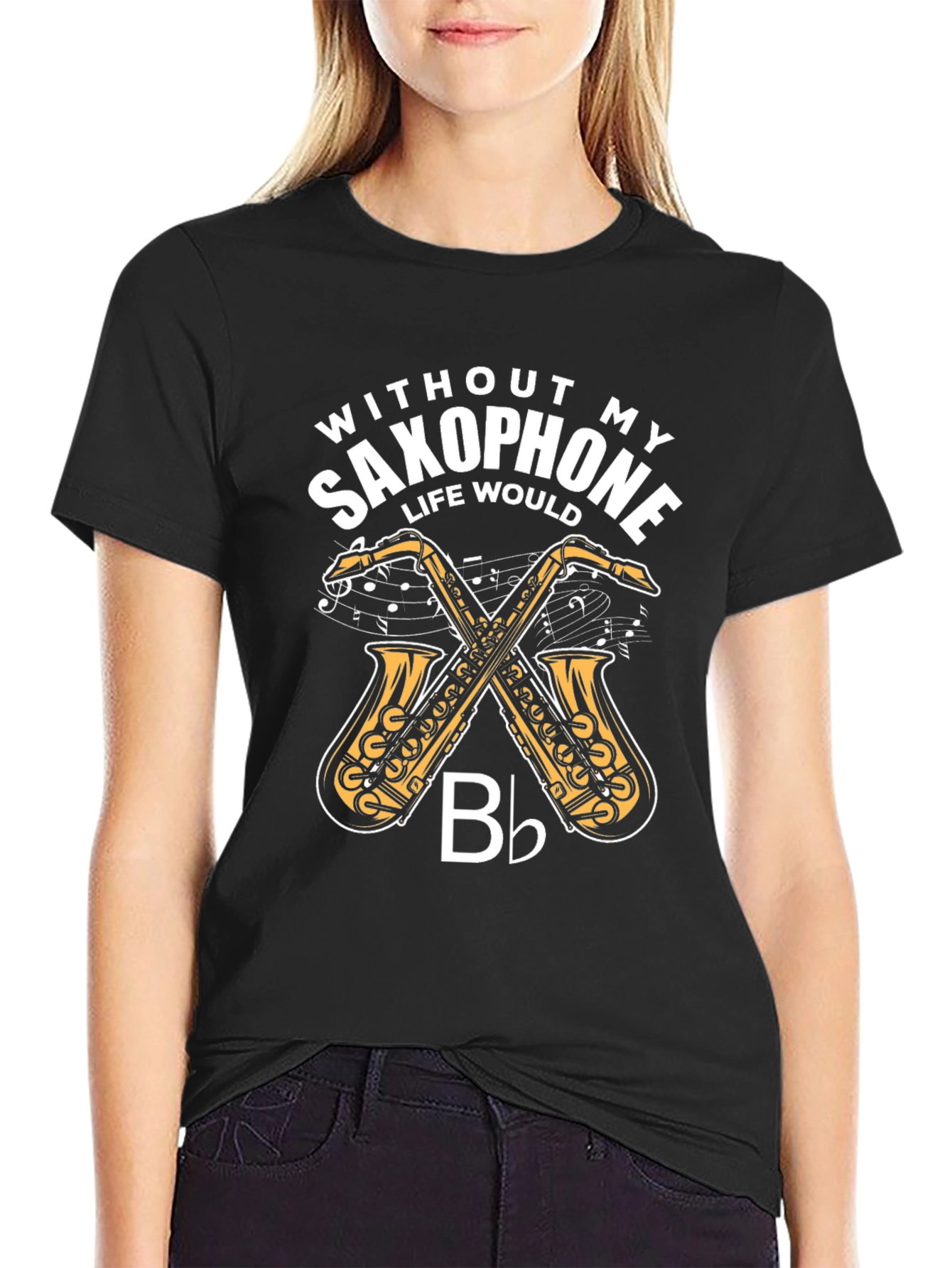 Saxophone Lovers T-Shirt - Music Gift