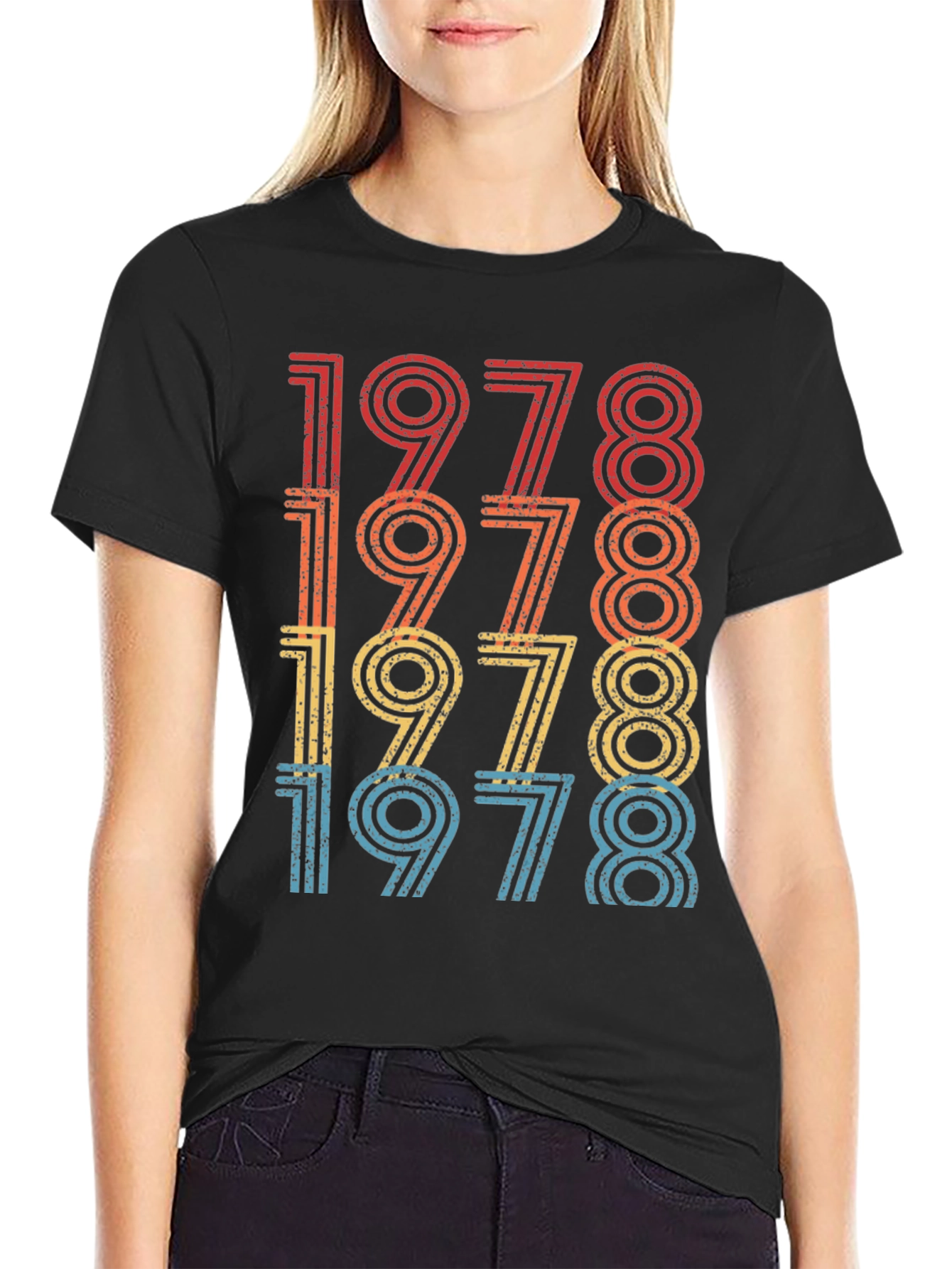 Retro 1978 Birthday Graphic Tee