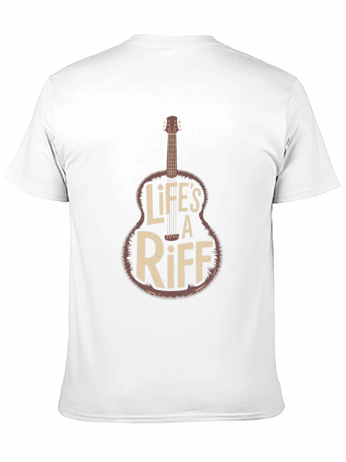 Lifes a Riff Guitar Graphic Tee - Black