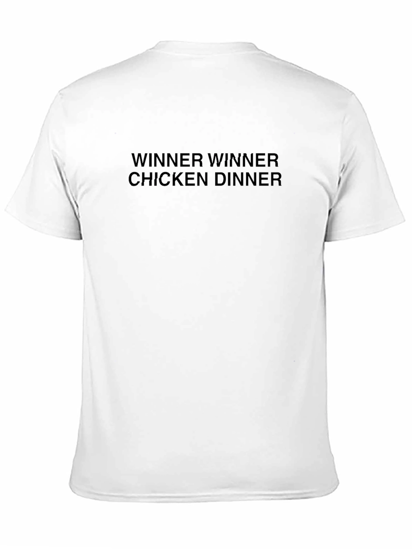 Winner Winner Chicken Dinner Black T-Shirt