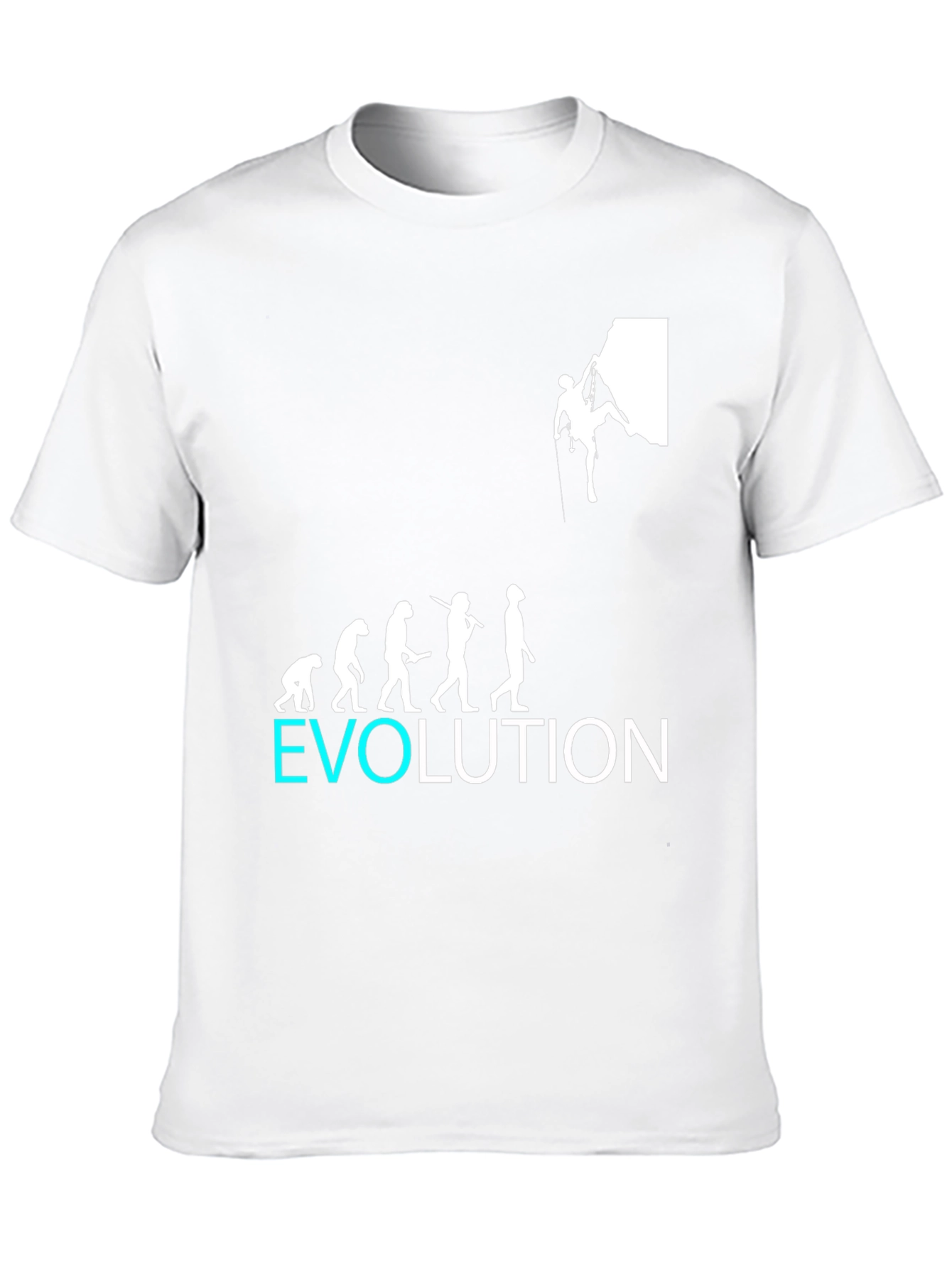 Climbing Evolution Graphic T-Shirt