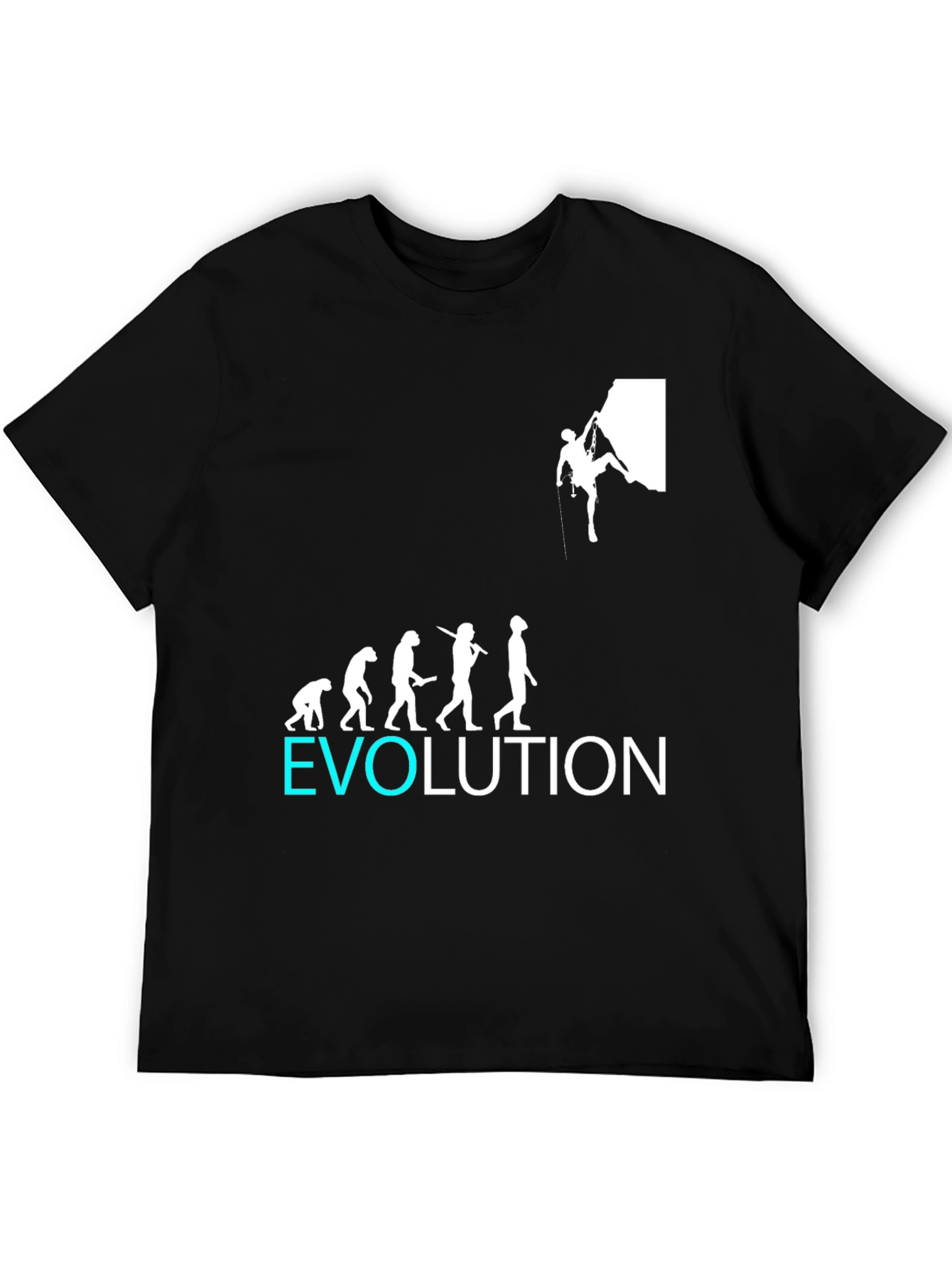 Climbing Evolution Graphic T-Shirt