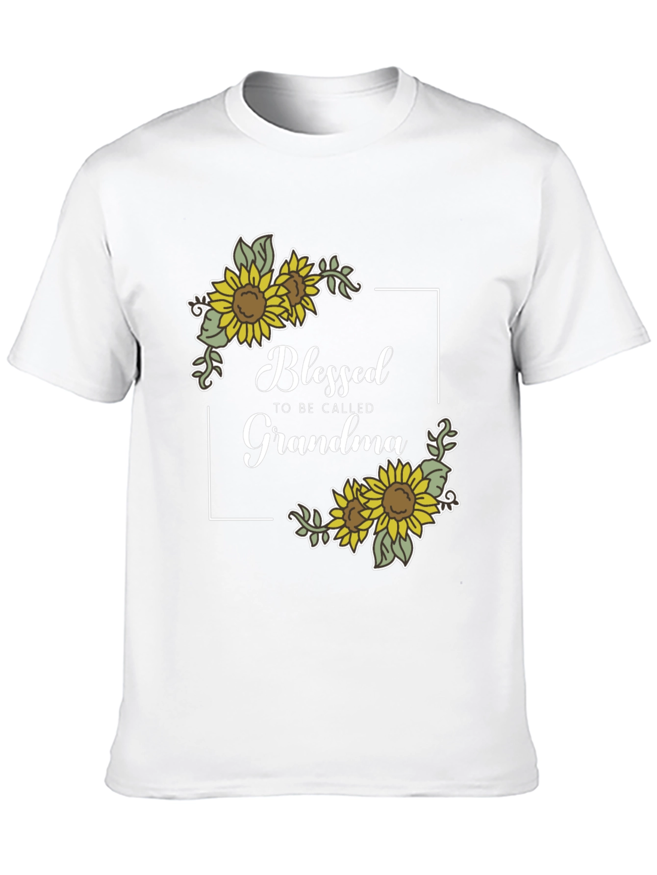 Blessed Grandma Sunflower T-Shirt