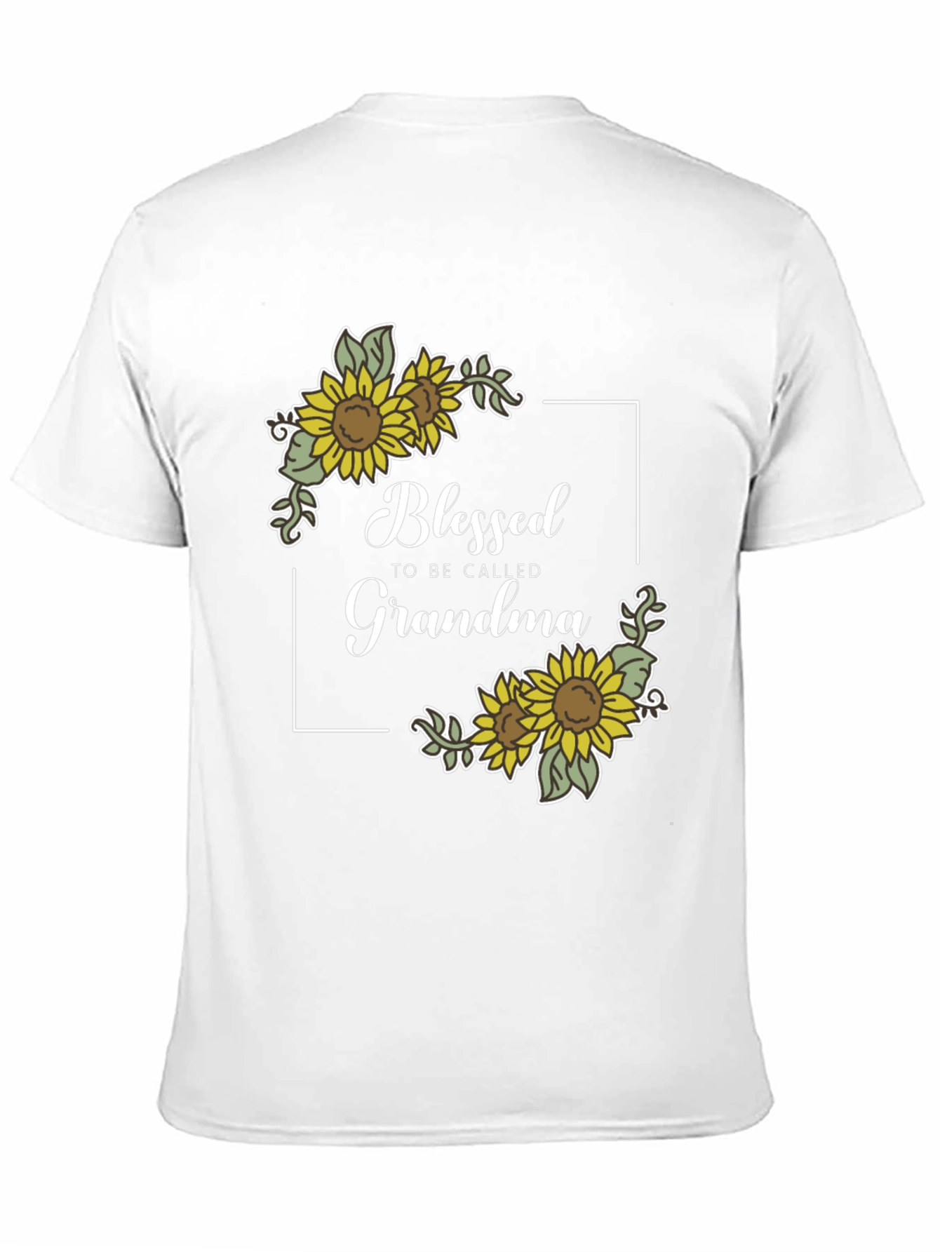 Blessed Grandma Sunflower T-Shirt