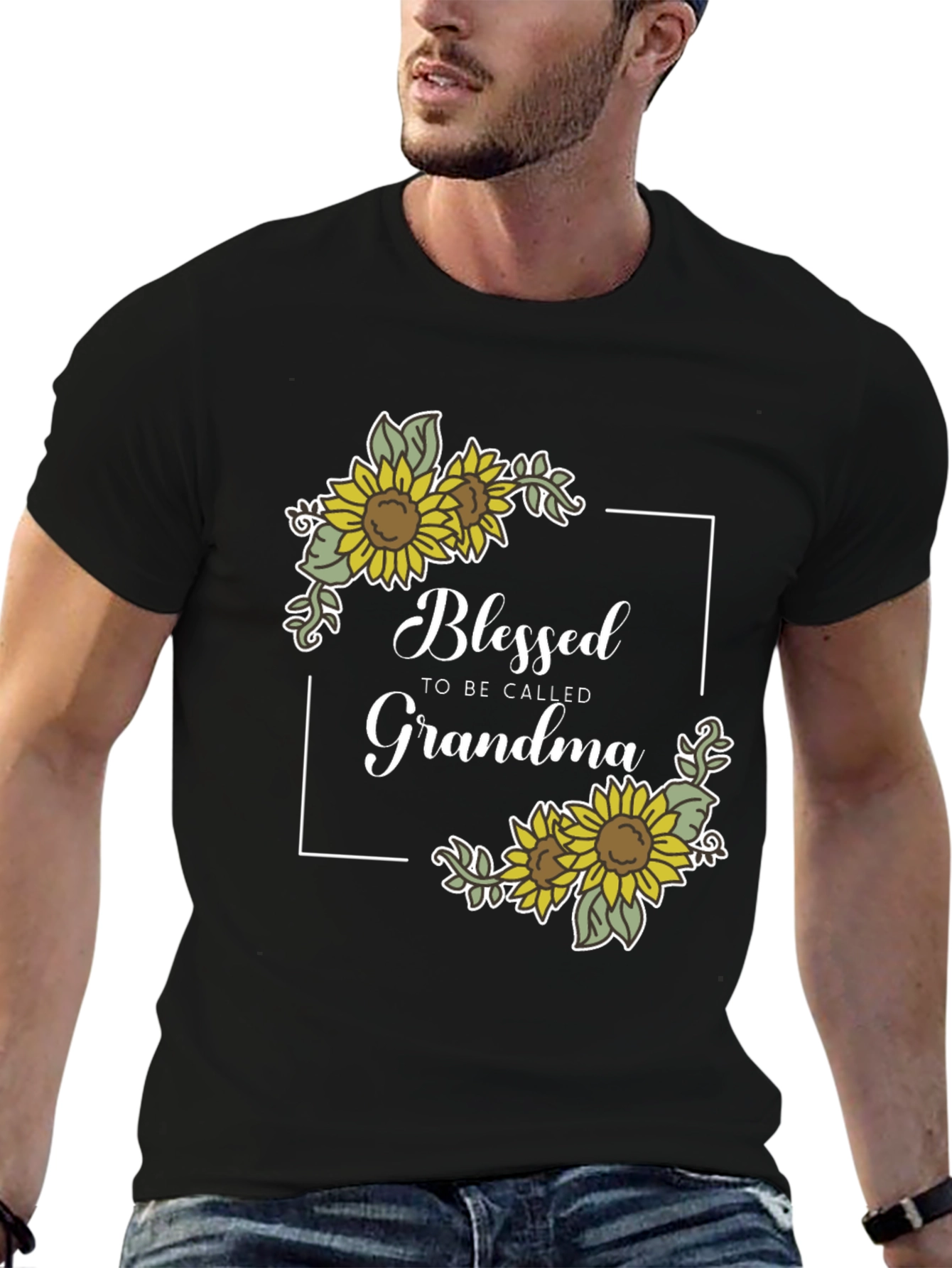 Blessed Grandma Sunflower T-Shirt
