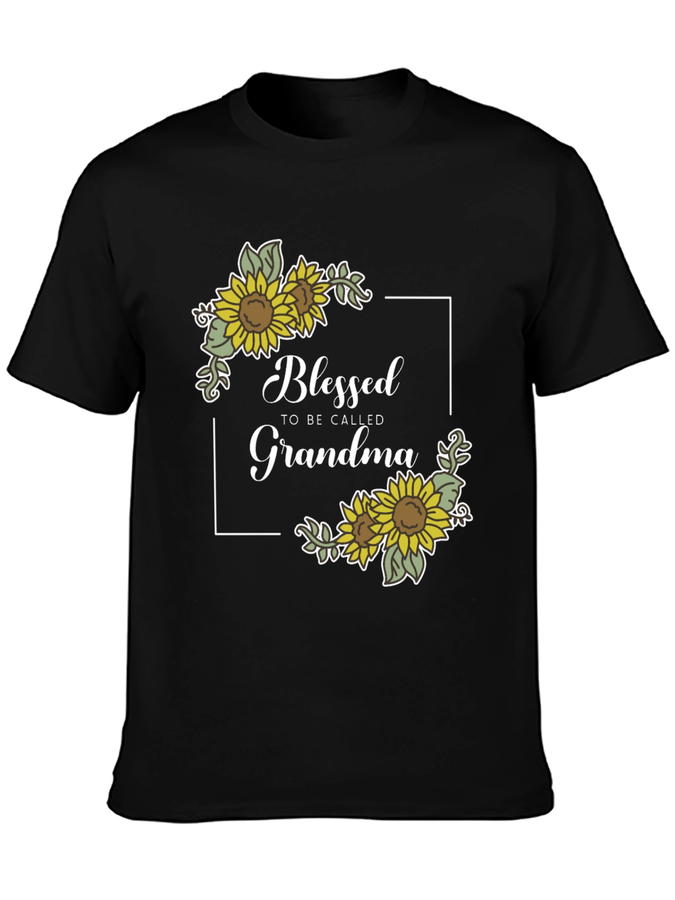 Blessed Grandma Sunflower T-Shirt