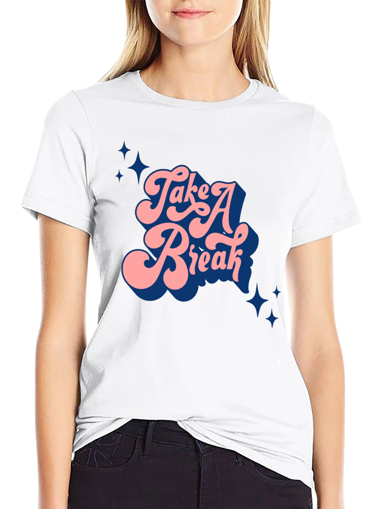 Retro Take A Break Graphic Tee