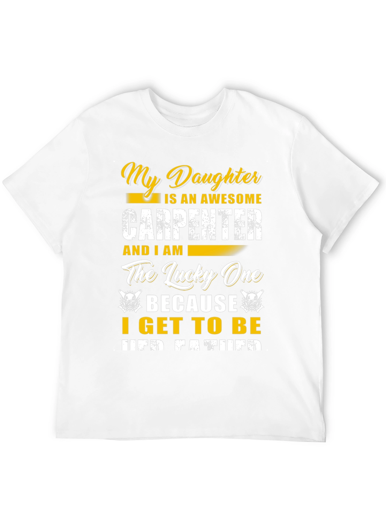 Awesome Carpenter Dad T-Shirt