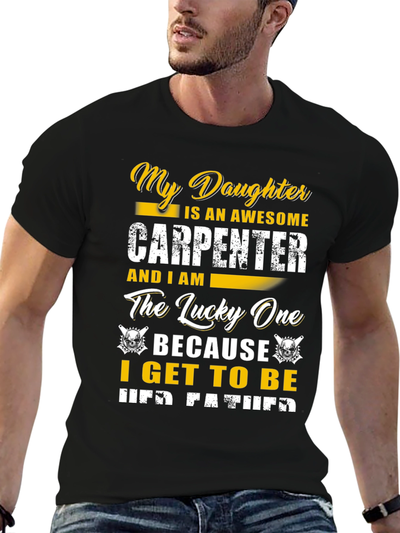 Awesome Carpenter Dad T-Shirt