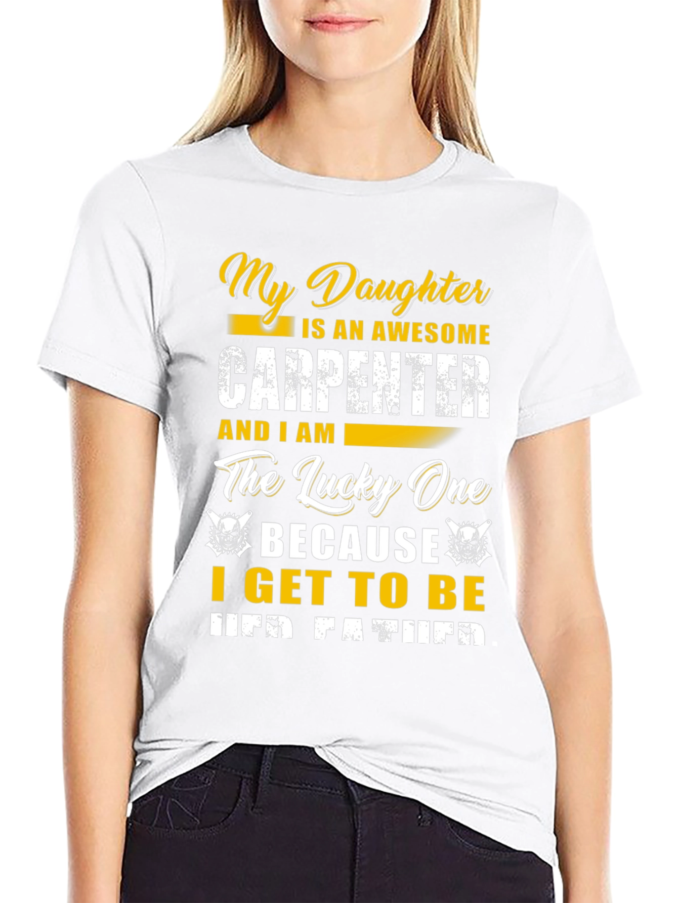 Awesome Carpenter Dad T-Shirt