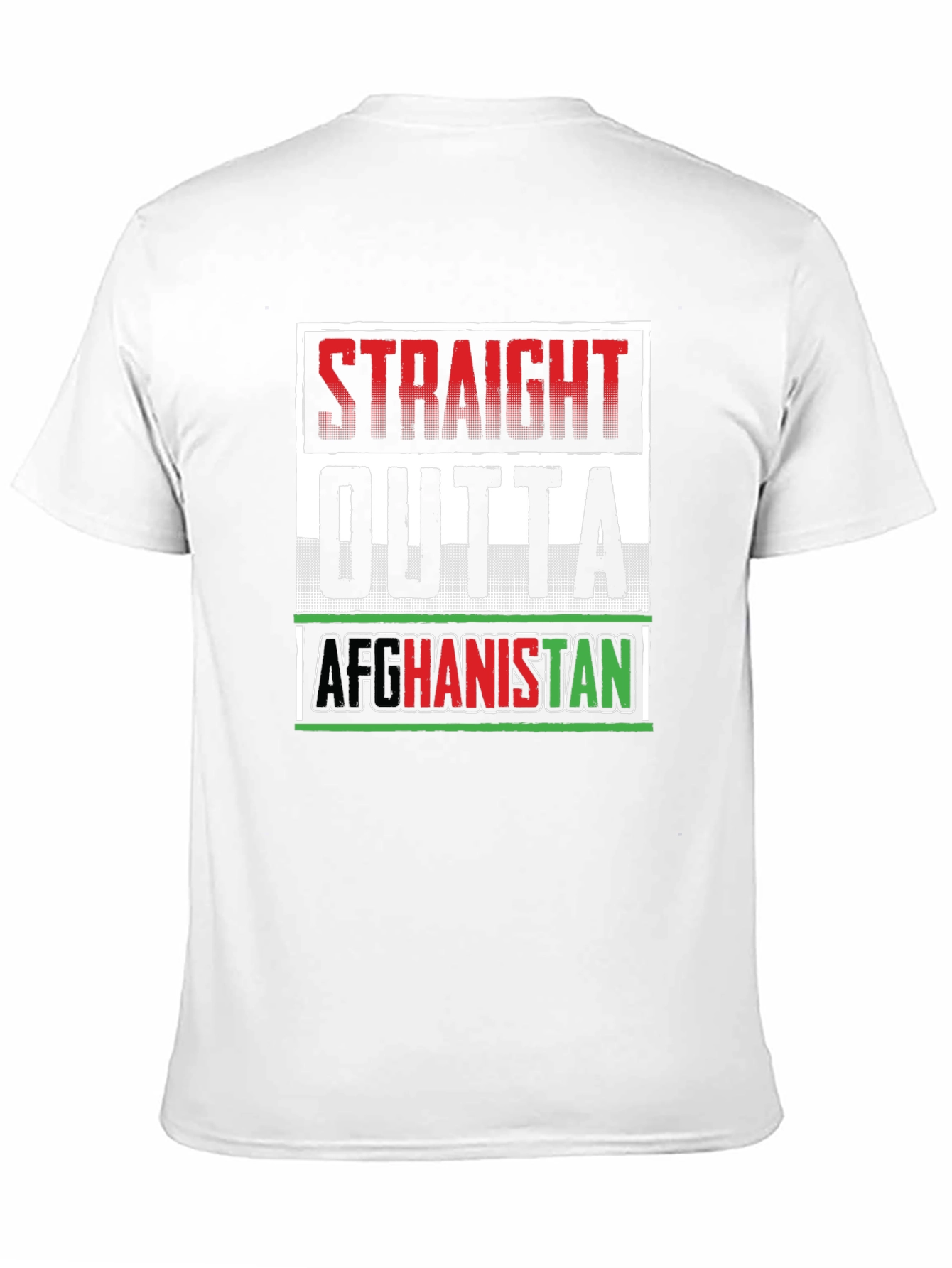 Straight Outta Afghanistan Graphic T-Shirt