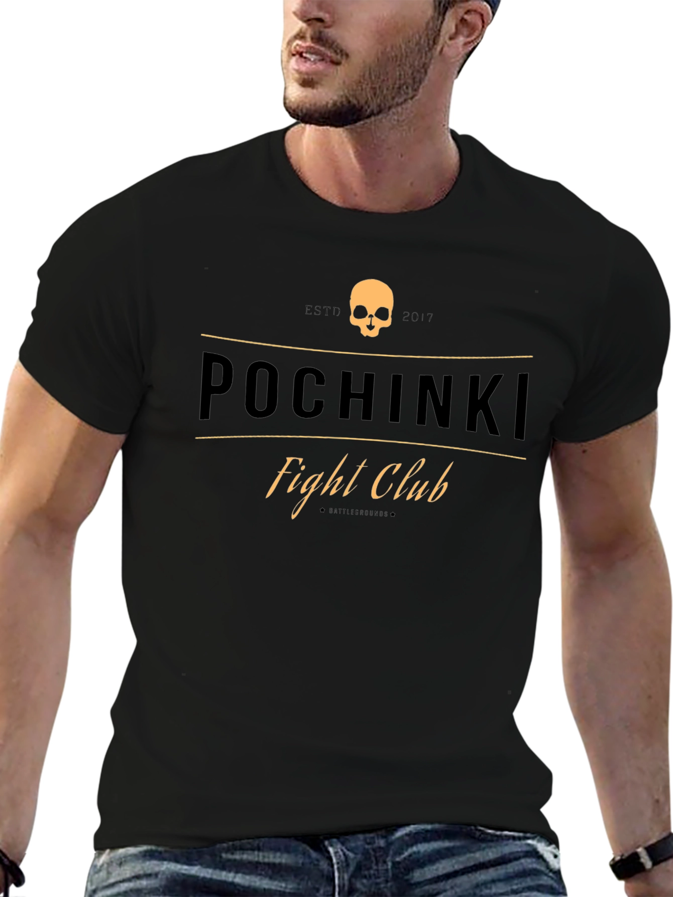 Pochinki Fight Club Graphic T-Shirt