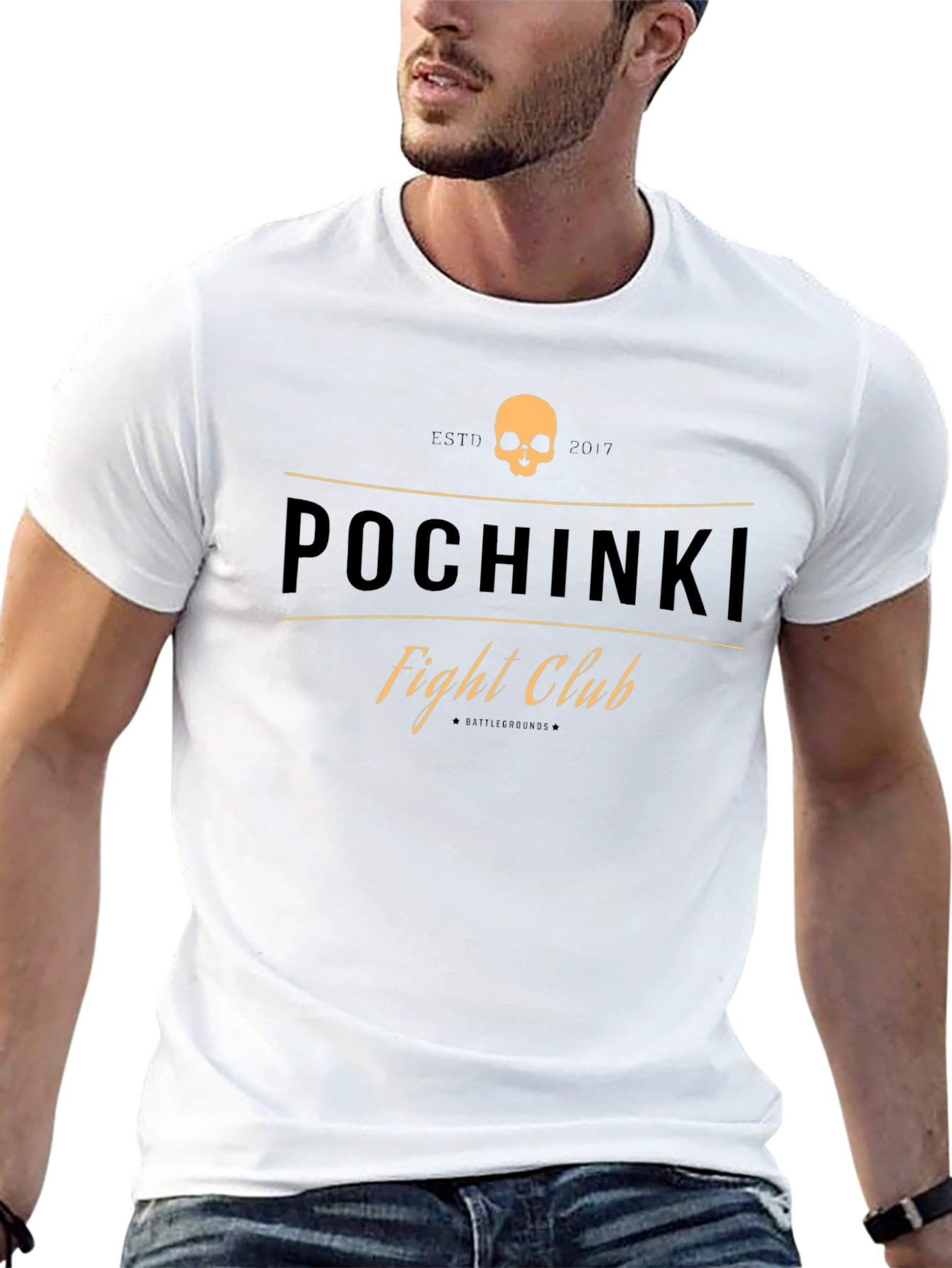 Pochinki Fight Club Graphic T-Shirt