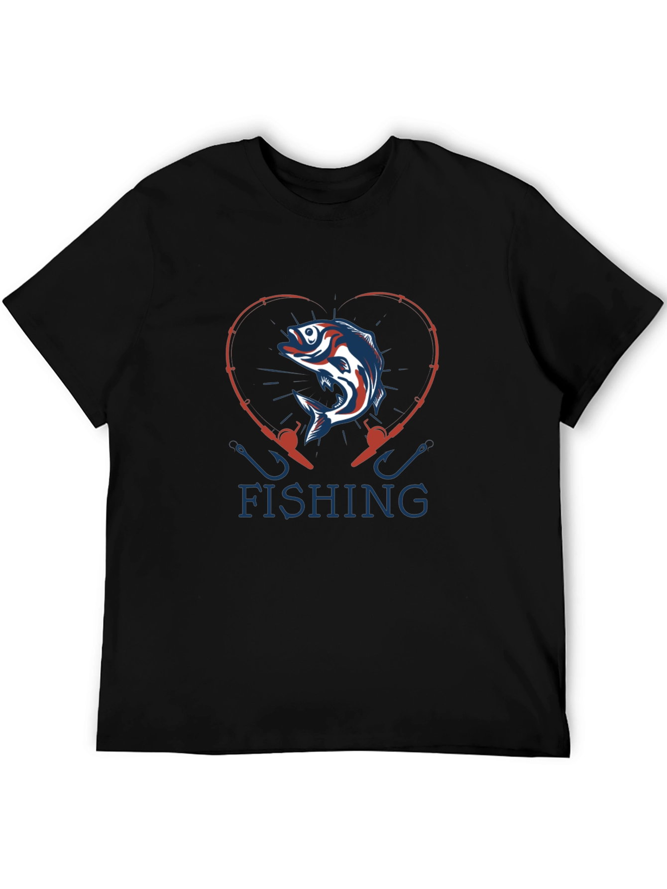 Fishing Heart T-Shirt: Angler Love Tee