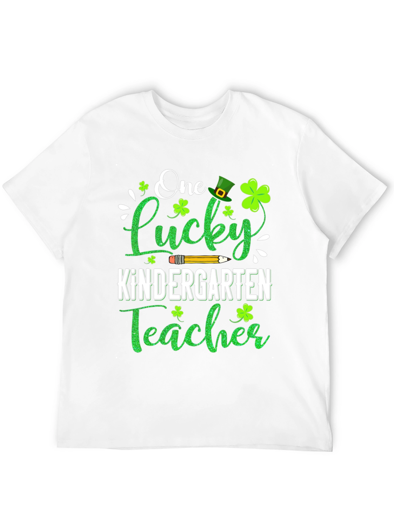 Lucky Kindergarten Teacher St. Patricks Day T-Shirt