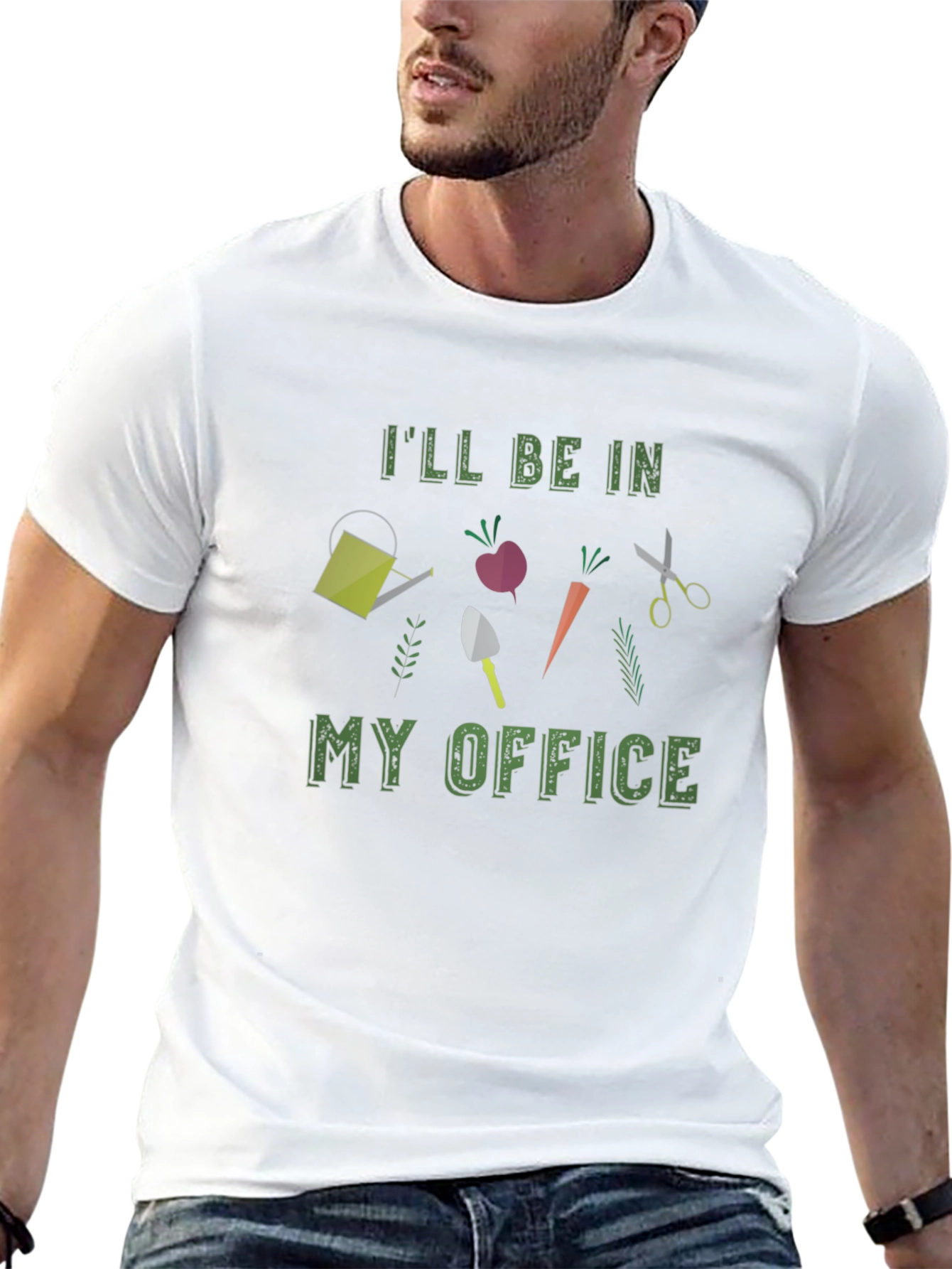 Gardening Office T-Shirt Gardener Gift