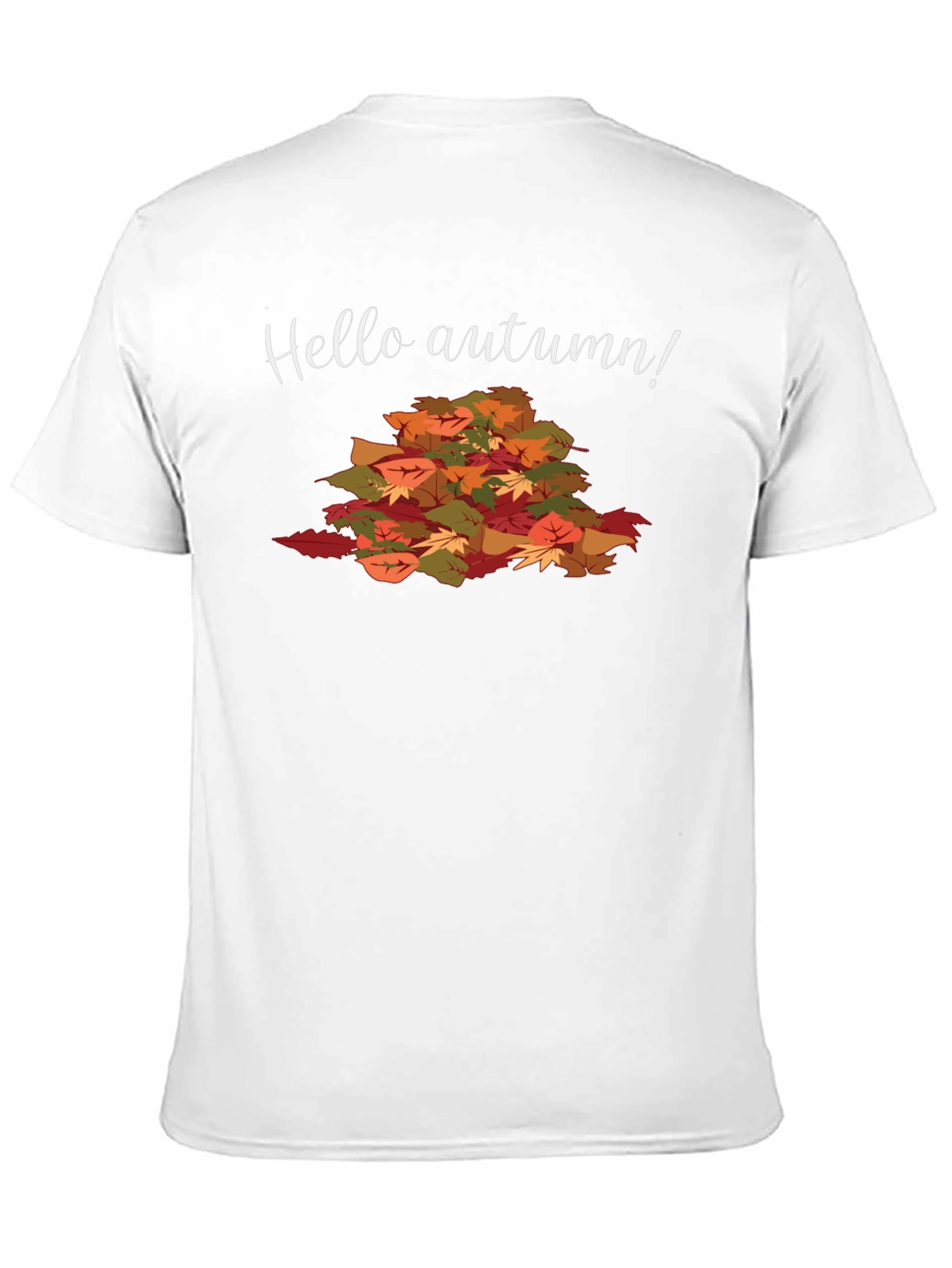 Hello Autumn Graphic Tee - Fall Season Shirt