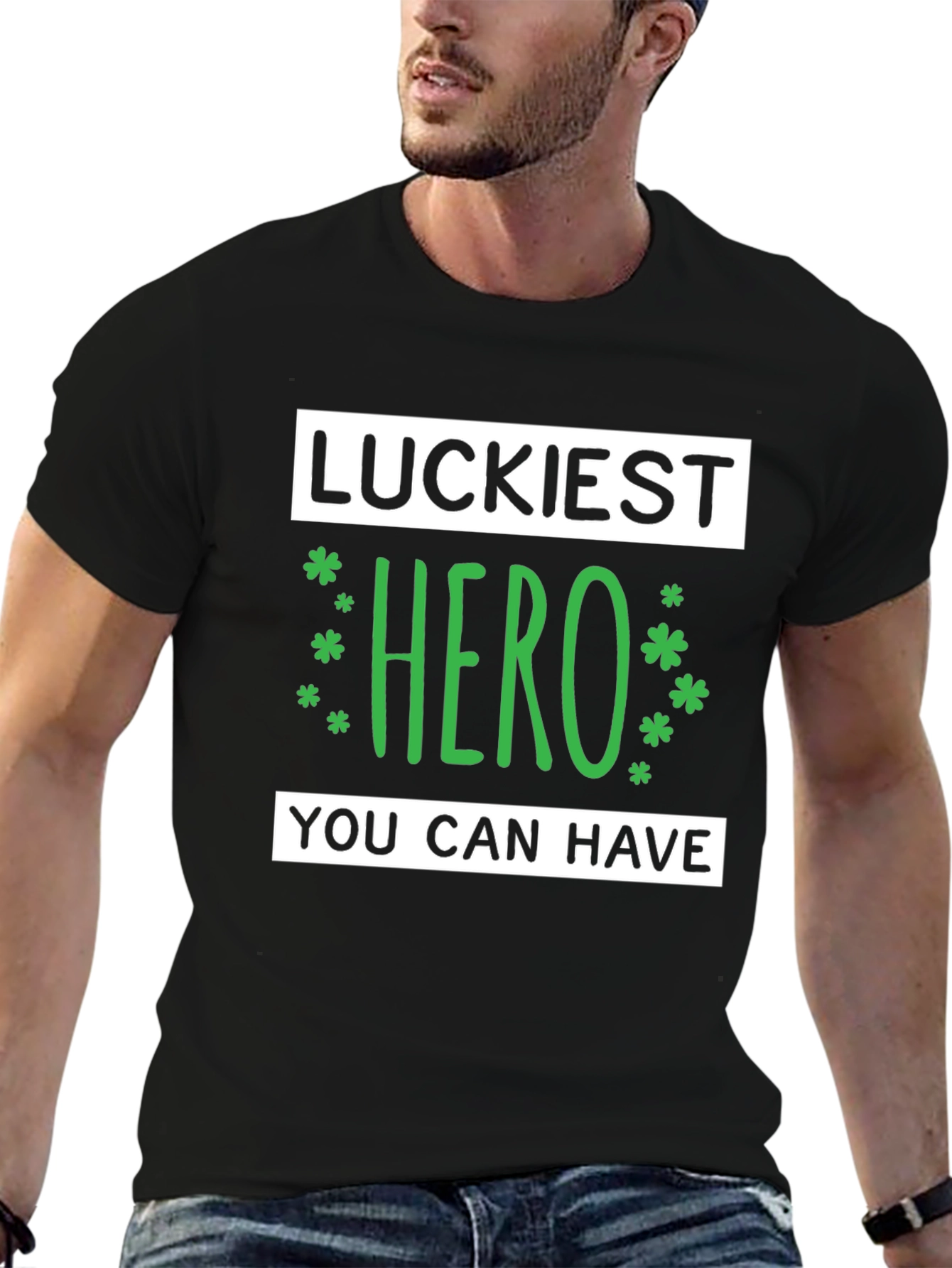 Luckiest Hero Graphic Tee - St. Patricks Day