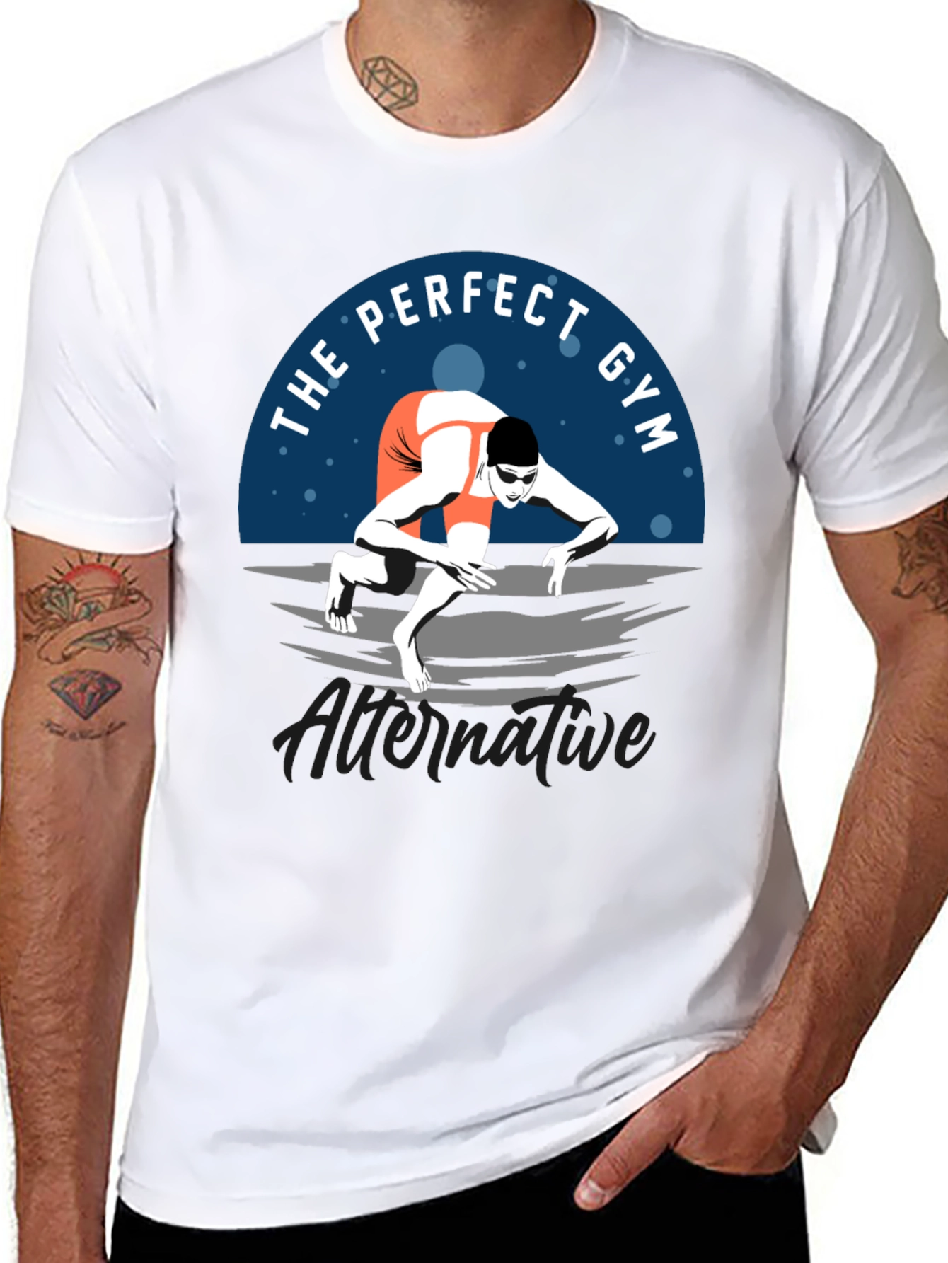 The Perfect Gym Alternative Black T-Shirt