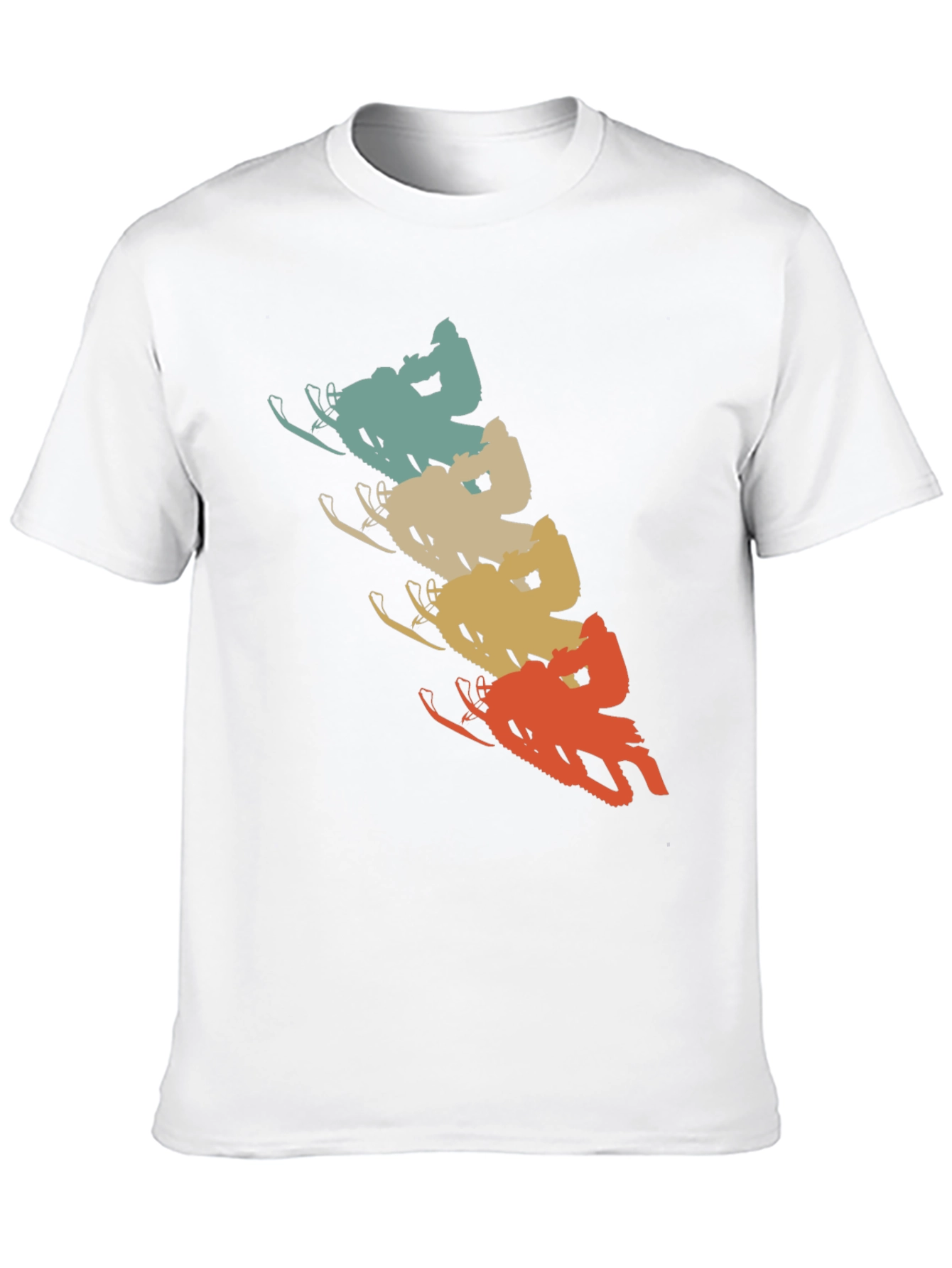 Retro Snowmobile T-Shirt