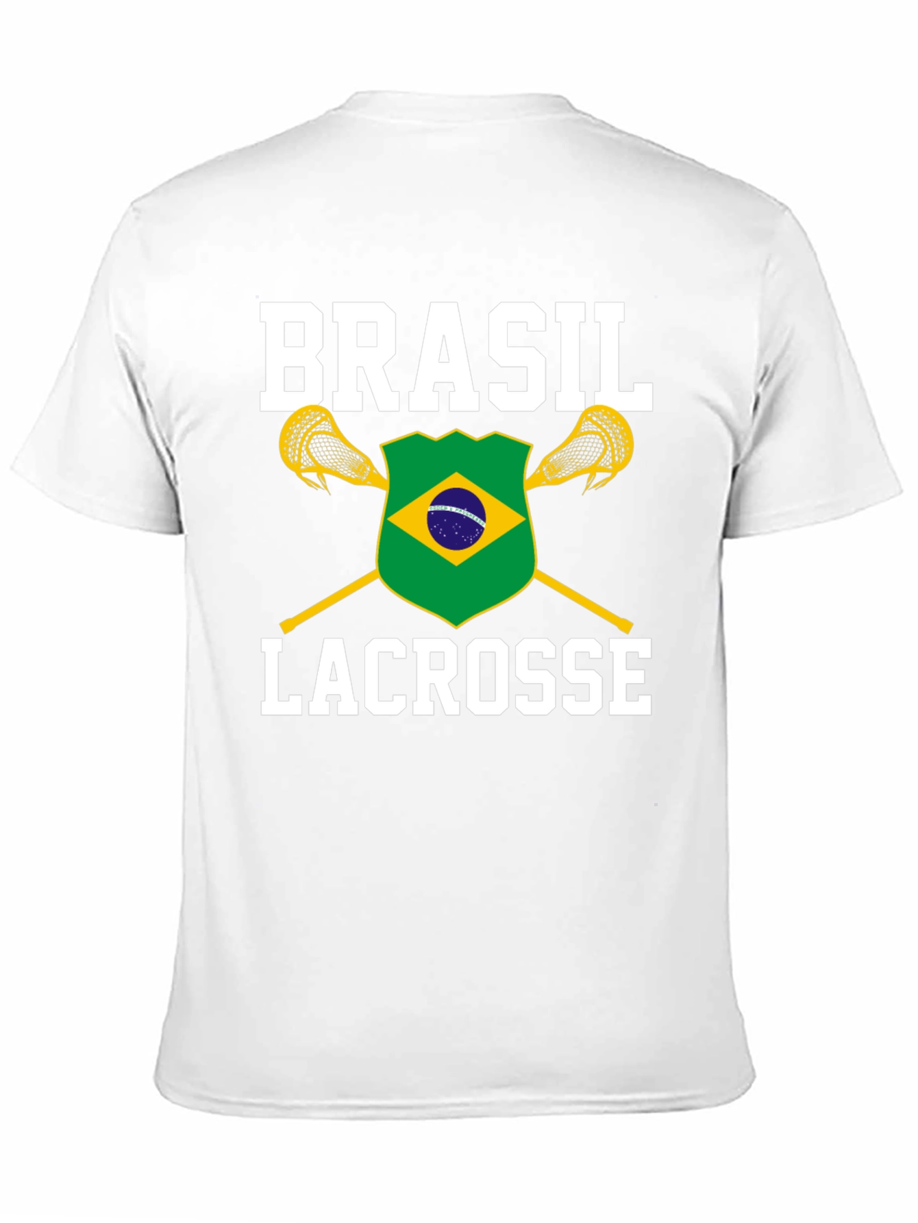 Brasil Lacrosse T-Shirt - Black Cotton Tee