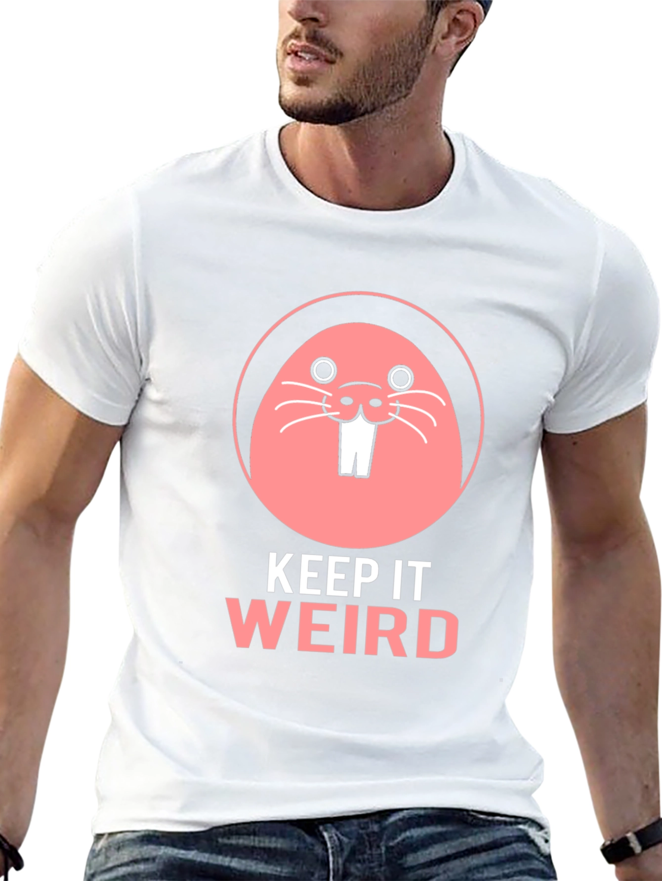 Keep It Weird Rodent Graphic Tee