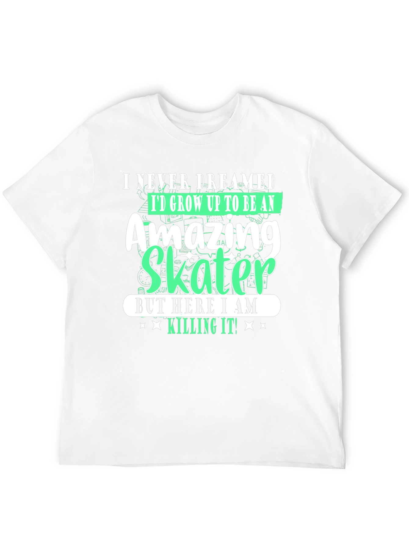 Amazing Skater T-Shirt - Funny Graphic Tee