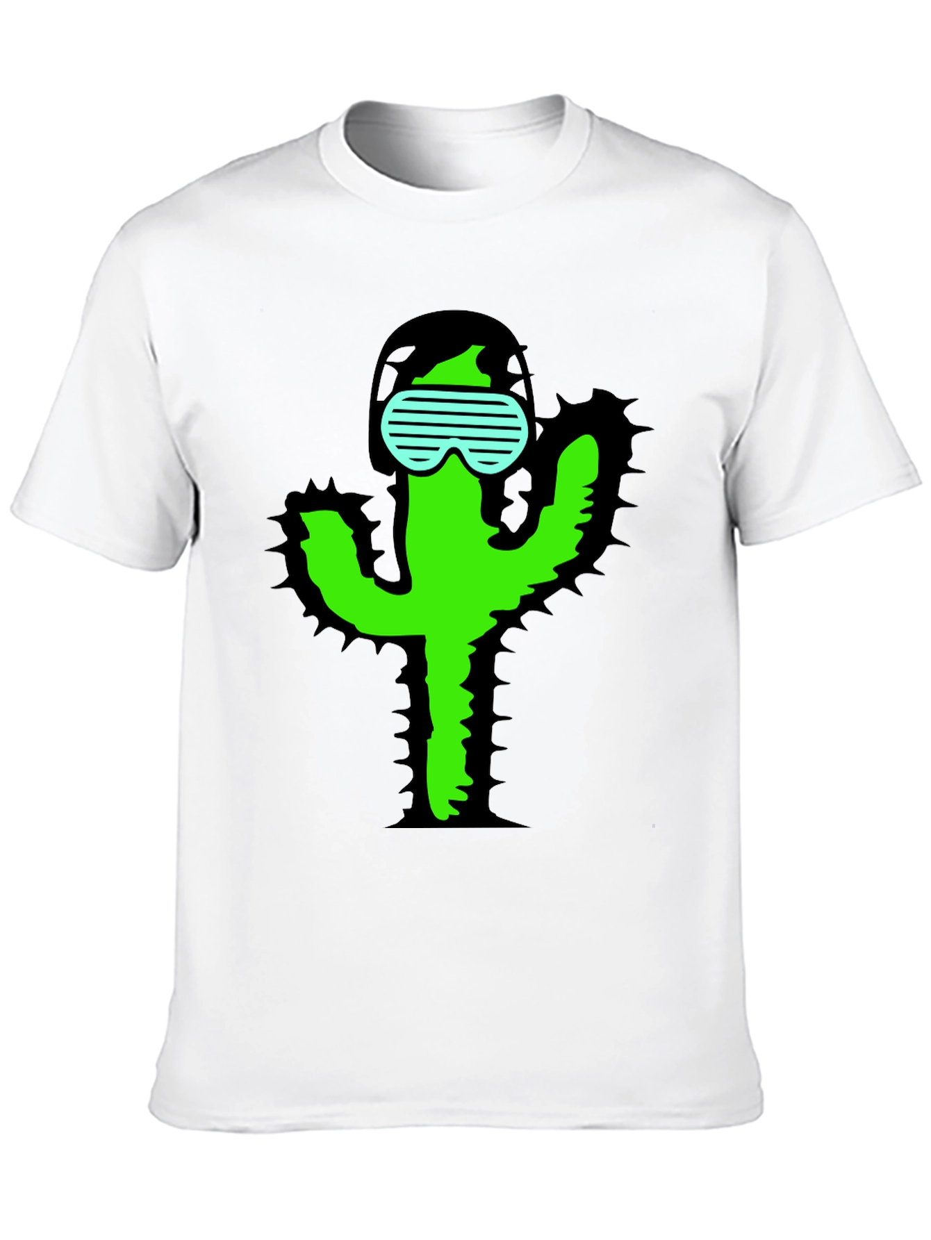 Cool Cactus T-Shirt - Black