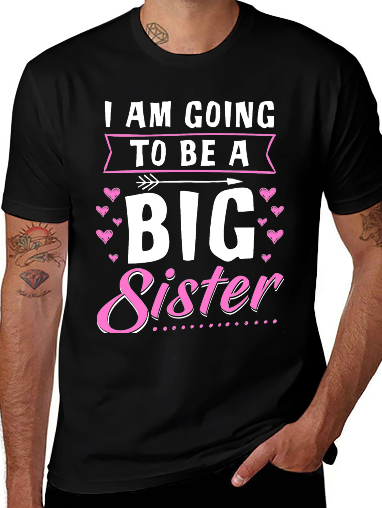 Big Sister Announcement T-Shirt
