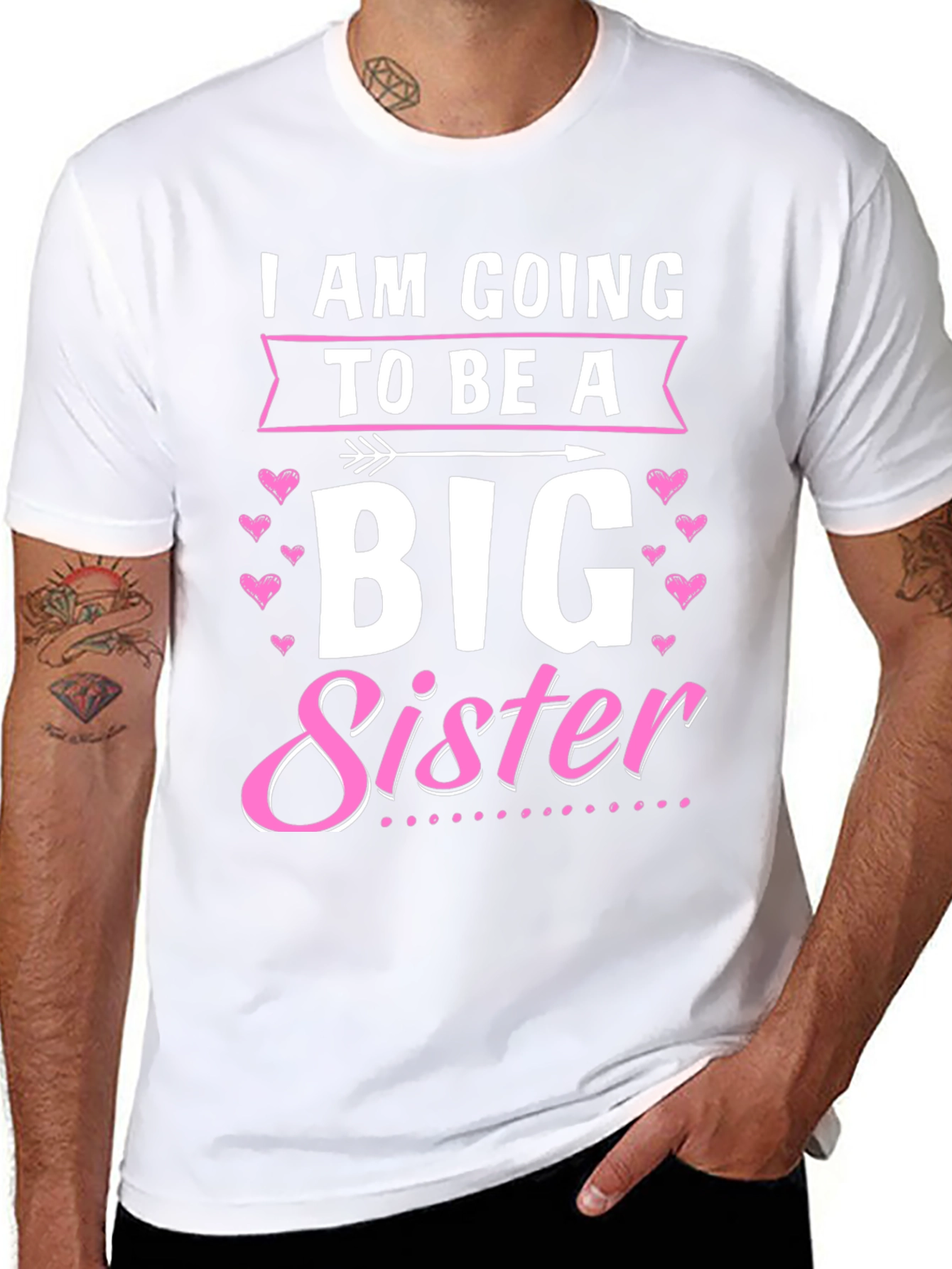 Big Sister Announcement T-Shirt