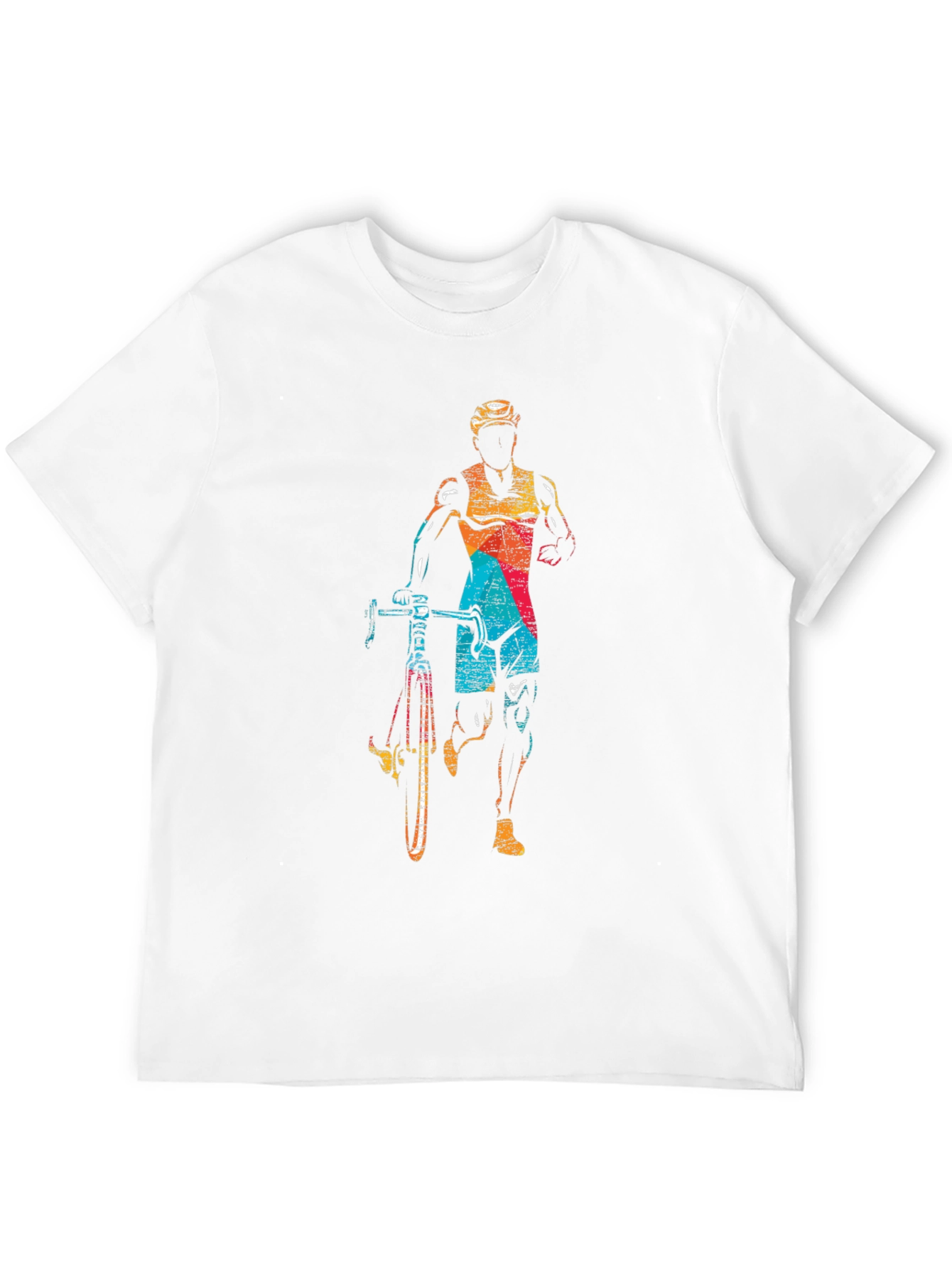 Triathlon Athlete Graphic T-Shirt
