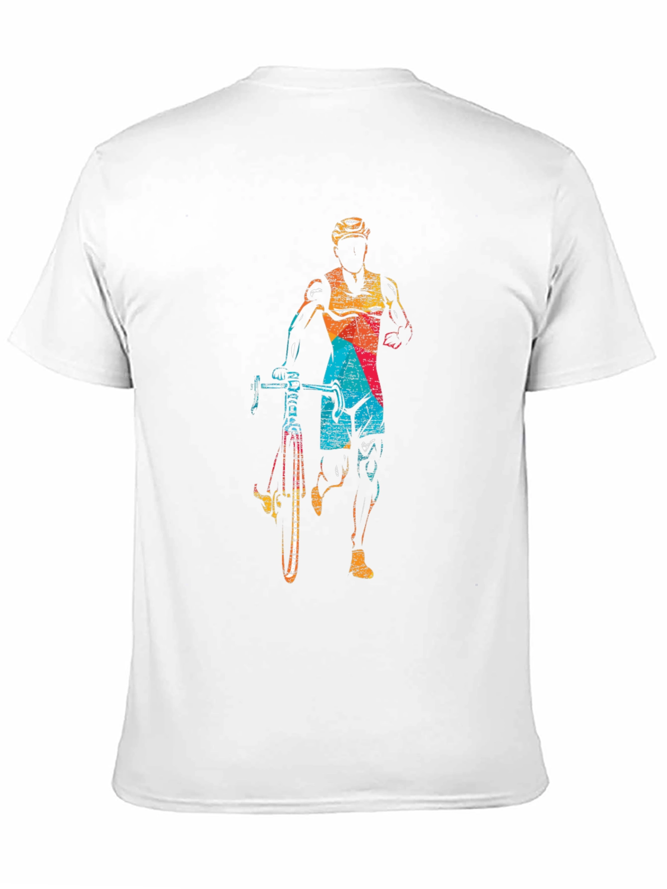 Triathlon Athlete Graphic T-Shirt