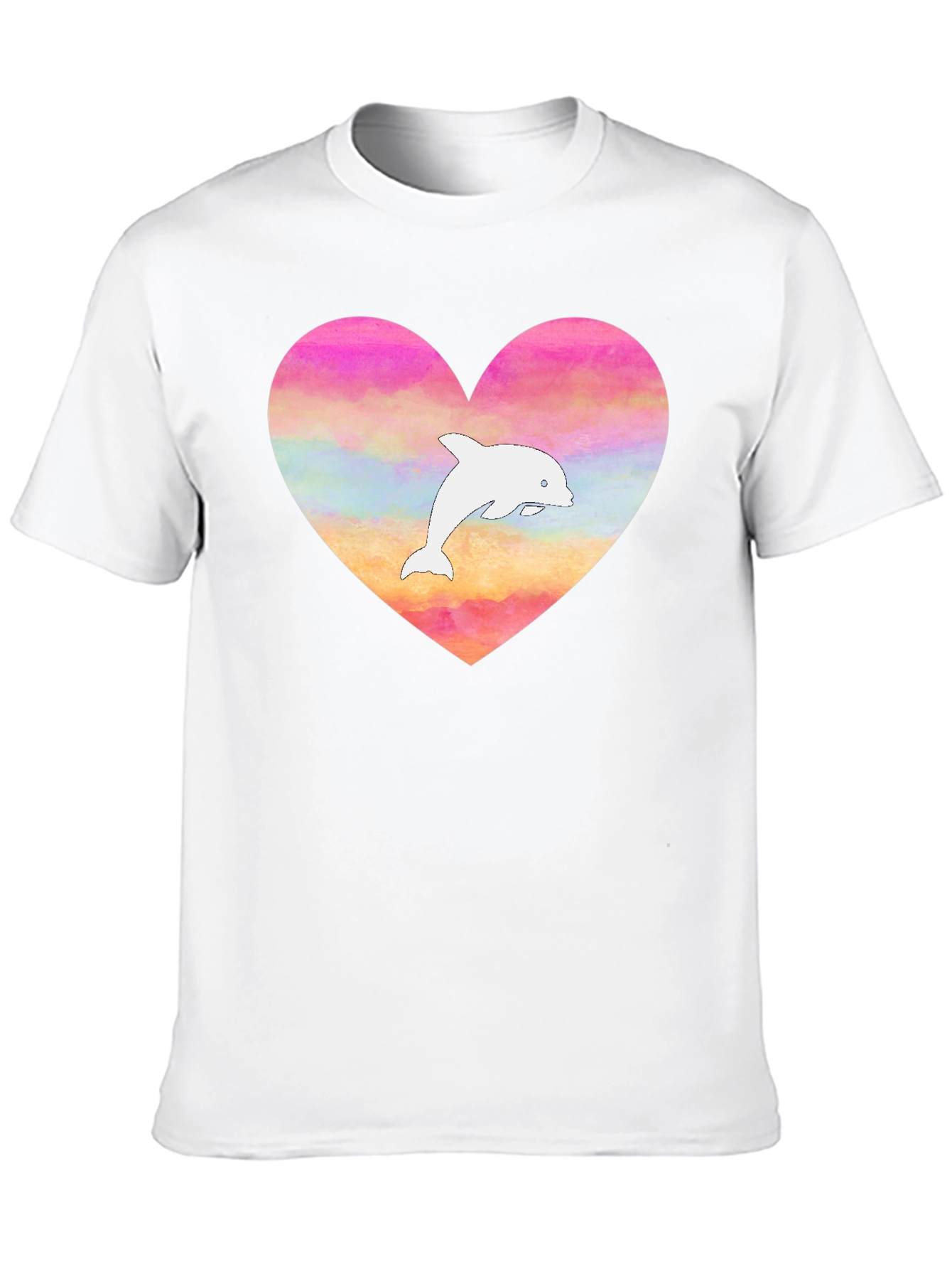 Heart Dolphin T-Shirt