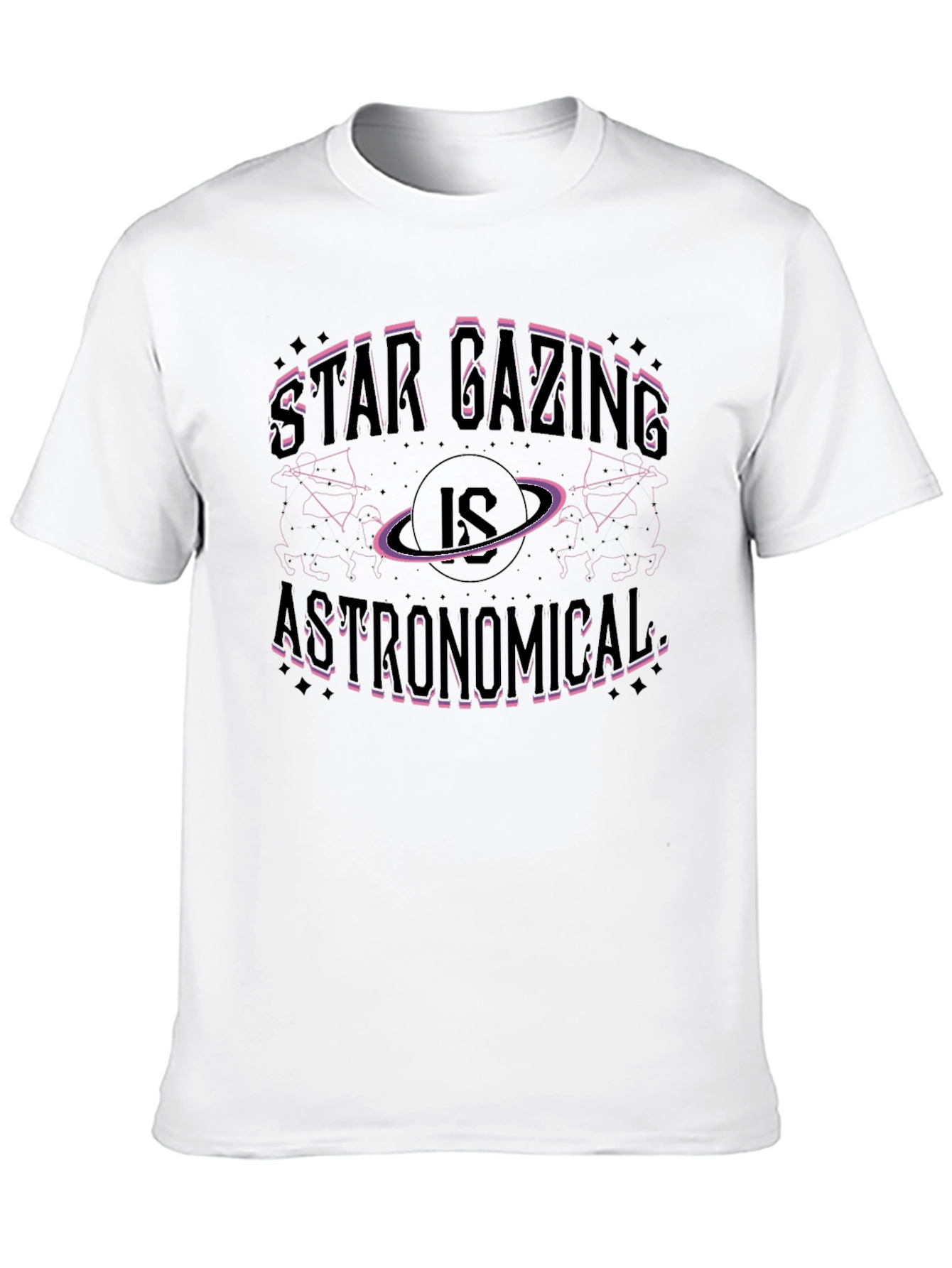 Star Gazing Tee - Astronomical Design