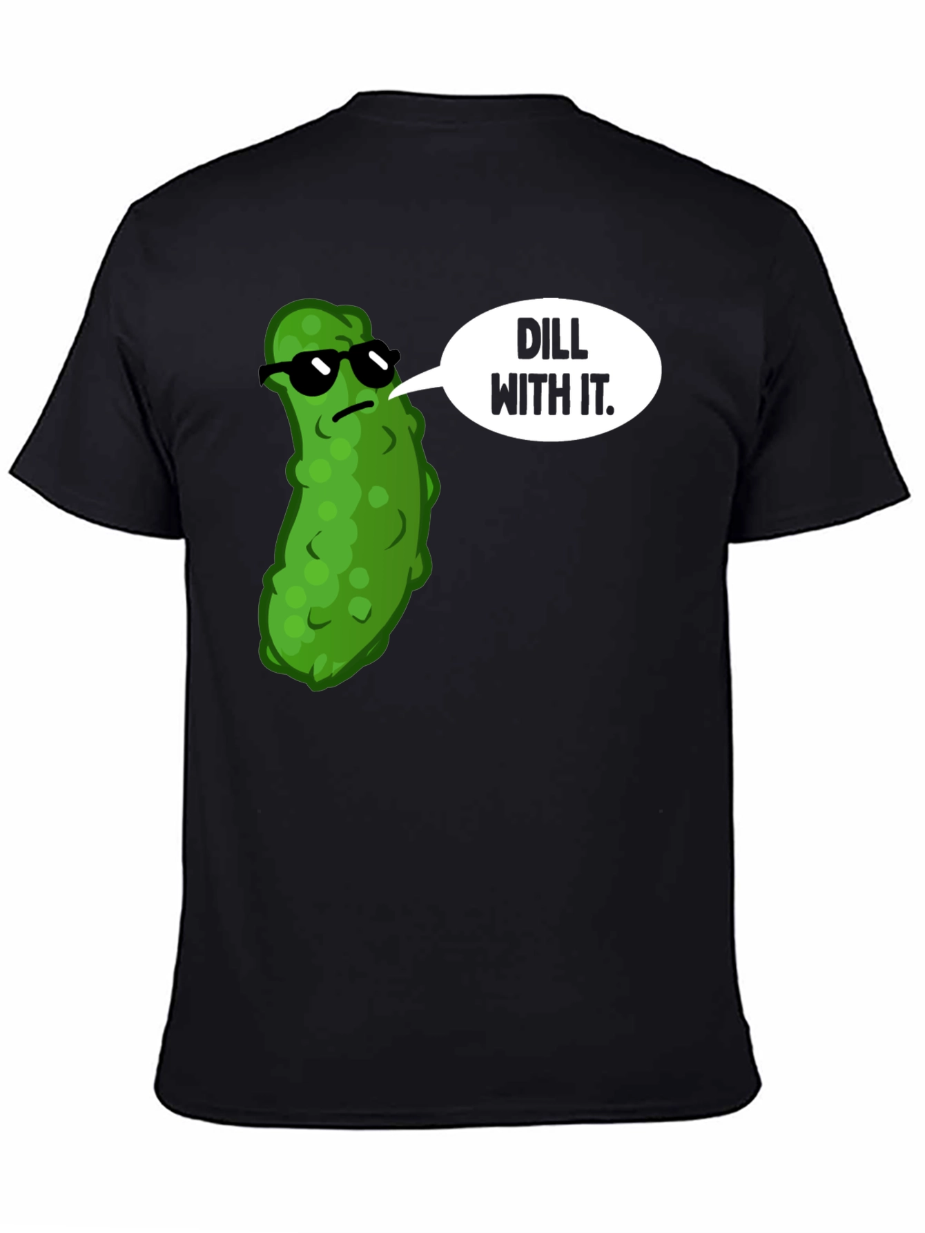 Dill With It Funny Pickle T-Shirt
